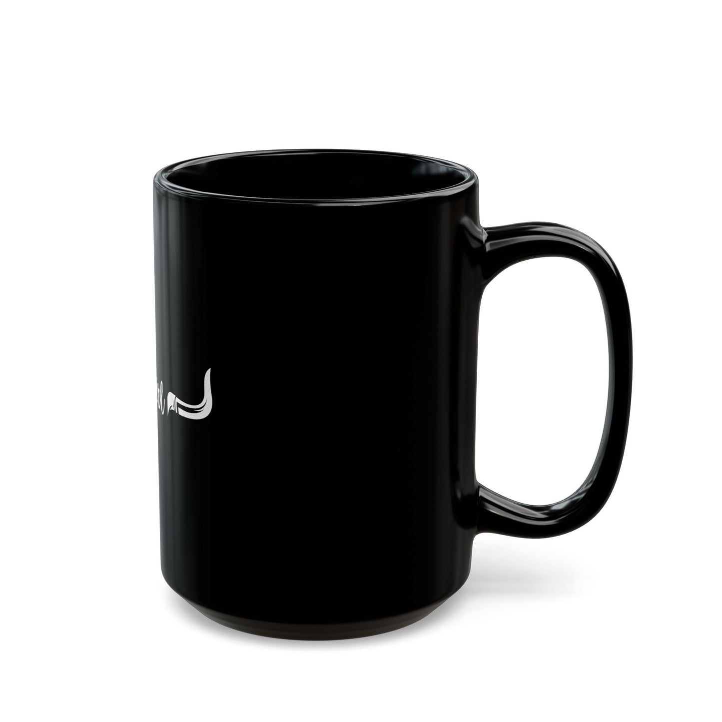 Cowgirl longhorns Black Mug (11oz, 15oz)