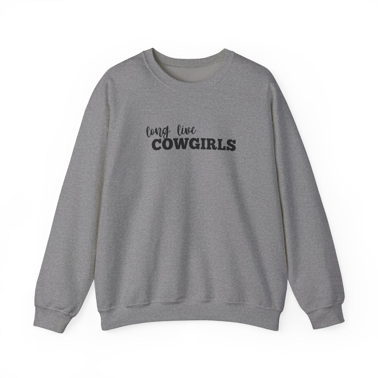 Long live cowgirls Unisex Heavy Blend™ Crewneck Sweatshirt