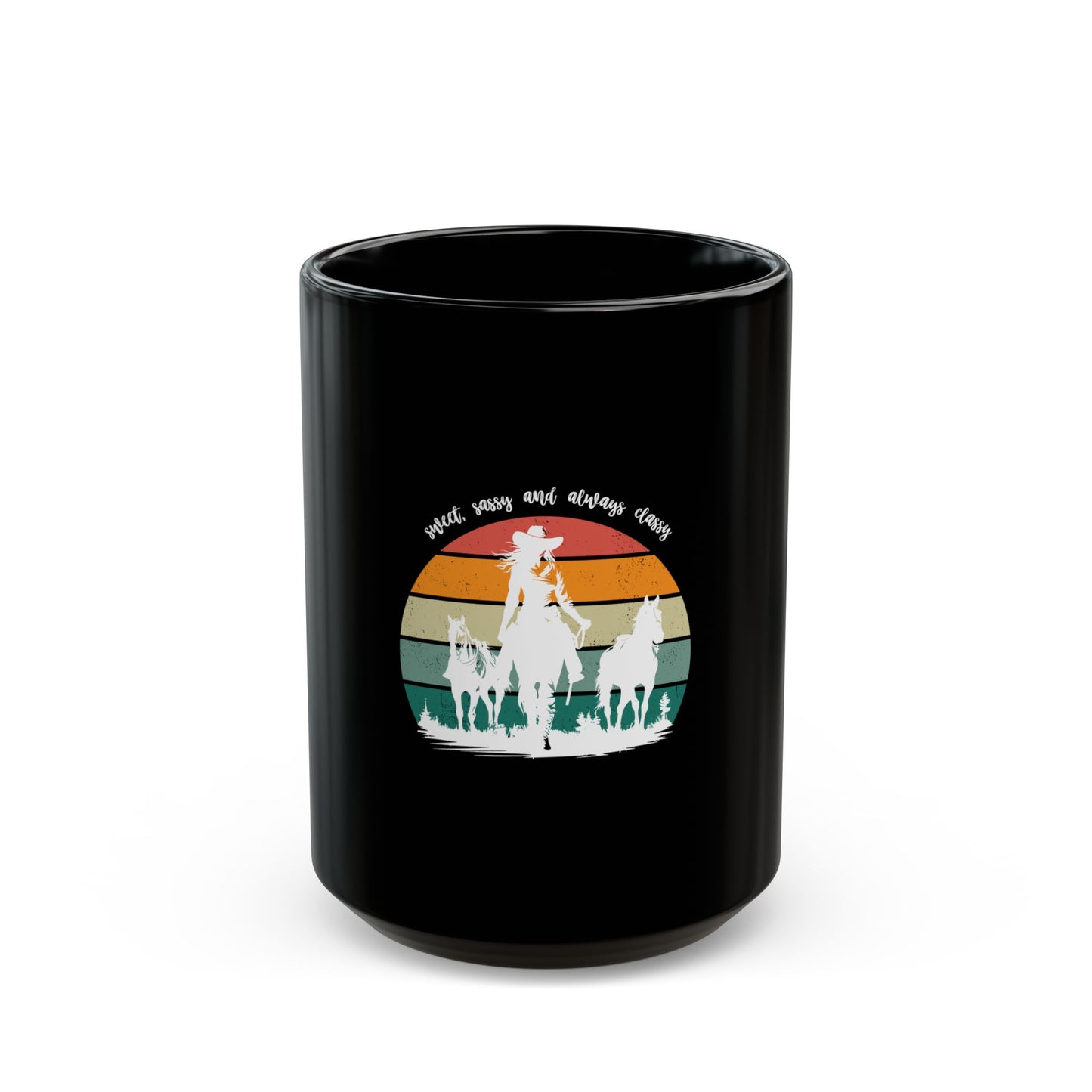 Sweet, sassy and always classy Black Mug (11oz, 15oz)