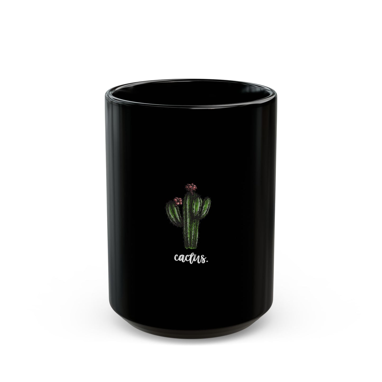 Cactus. Black Mug (11oz, 15oz)