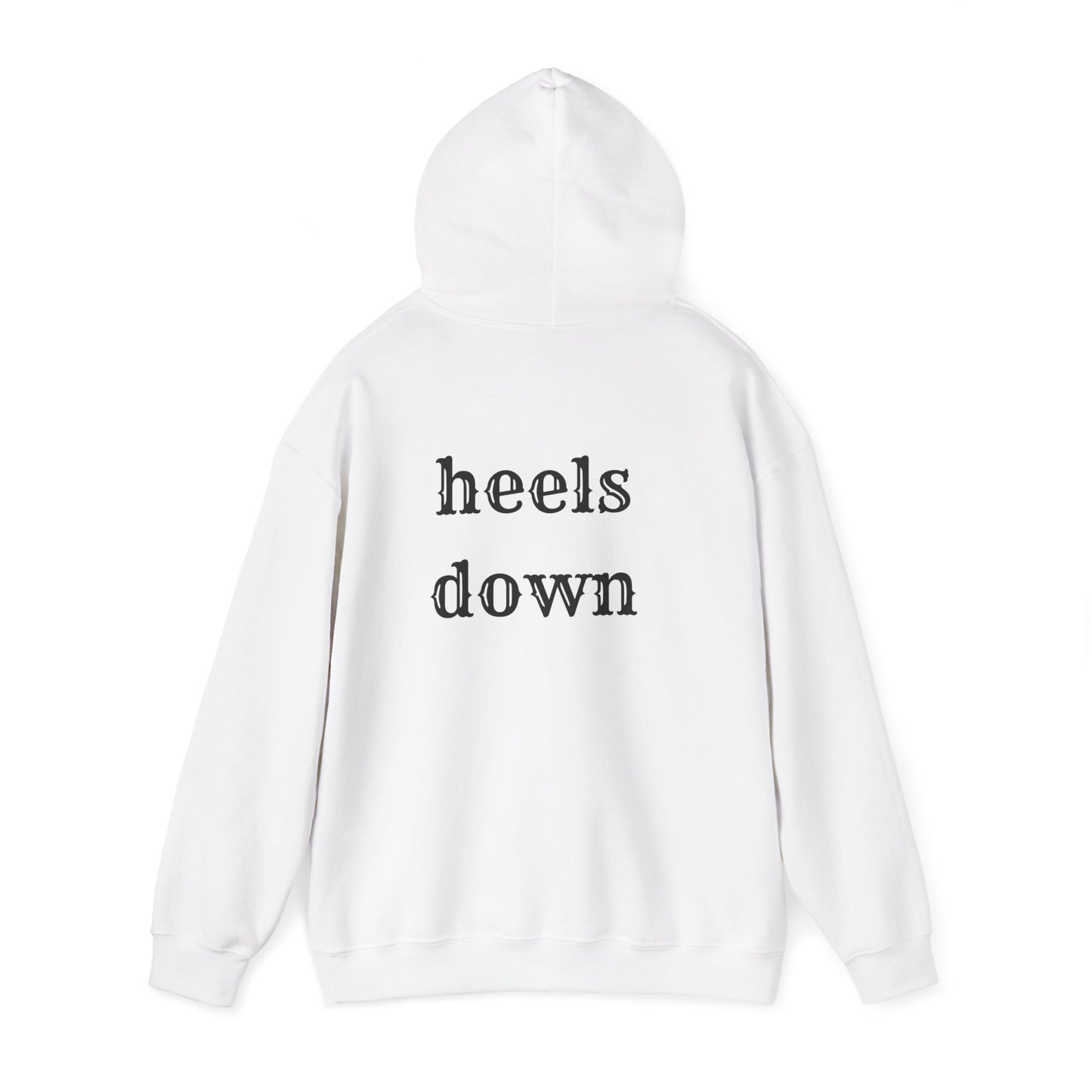 Heels down Unisex Heavy Blend™ Hooded Sweatshirt