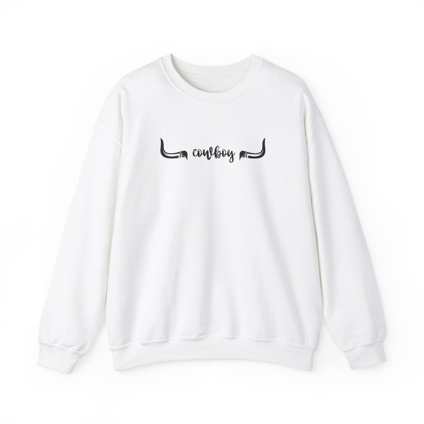 Cowboy longhorns Unisex Heavy Blend™ Crewneck Sweatshirt