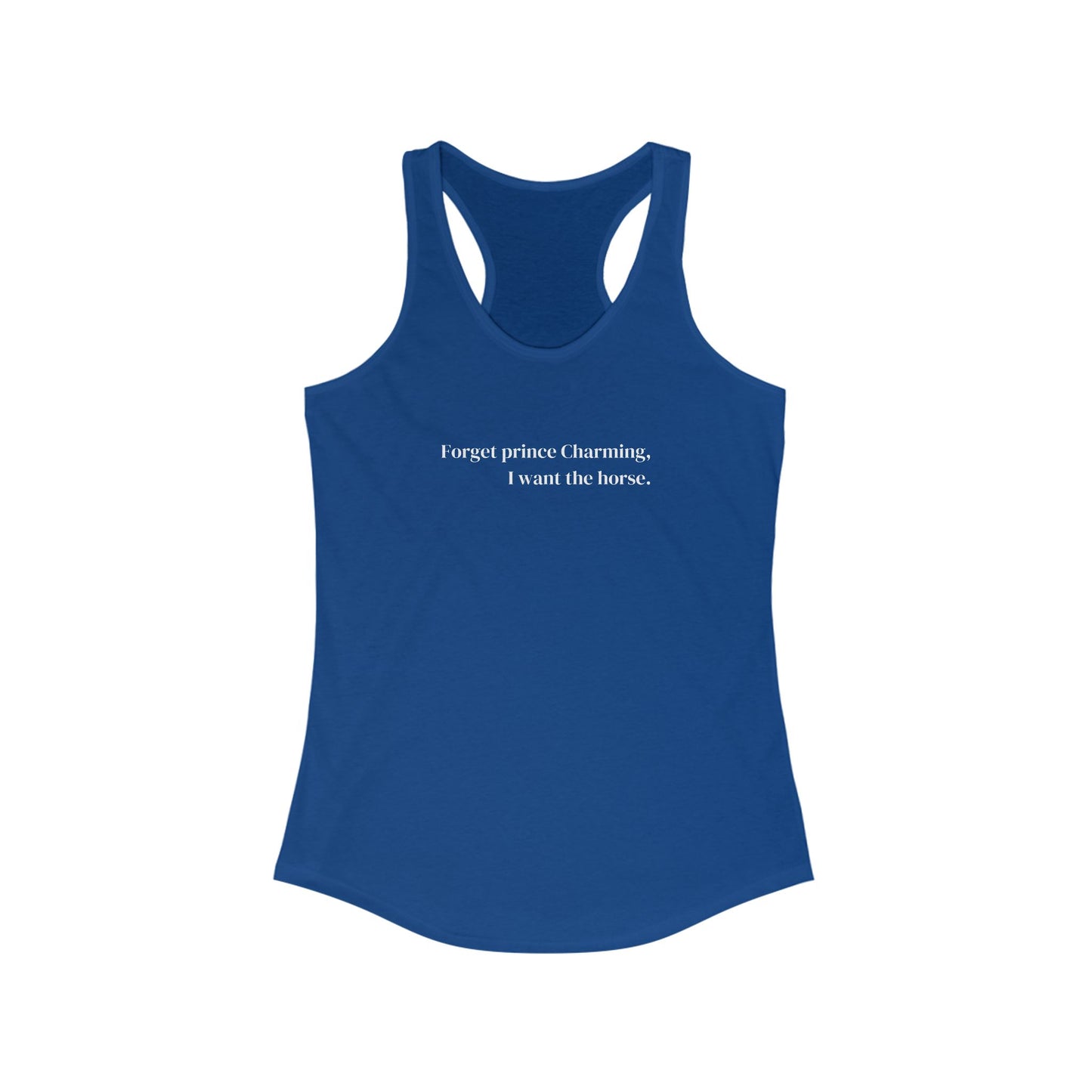 Forget prince Women's Ideal Racerback Tank