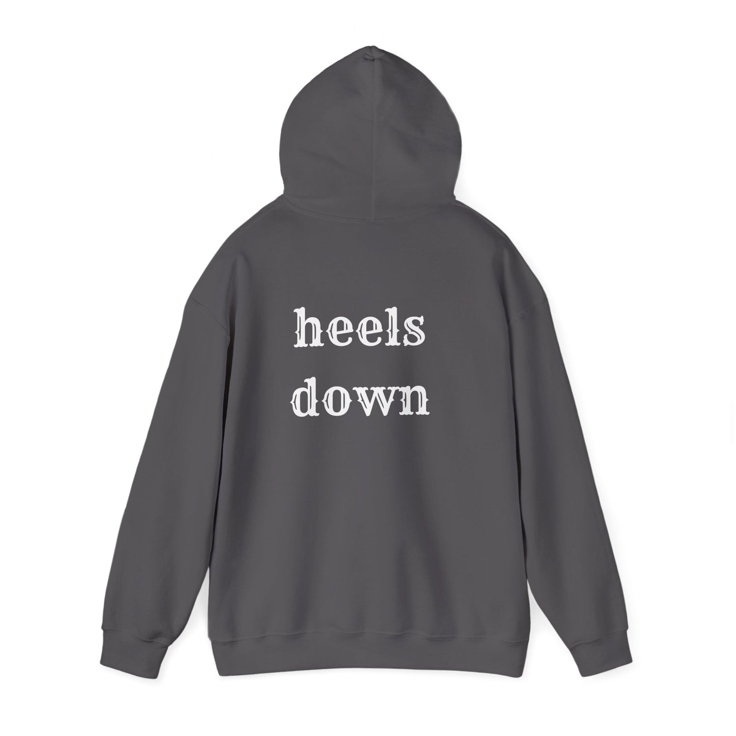 Heels down Unisex Heavy Blend™ Hooded Sweatshirt