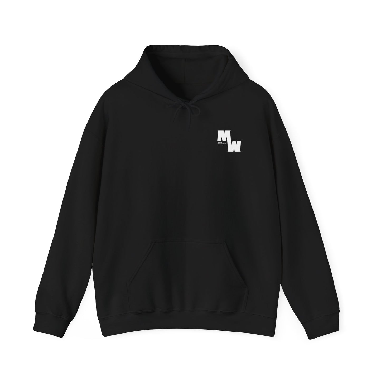 Cow skull western print Unisex Heavy Blend™ Hooded Sweatshirt