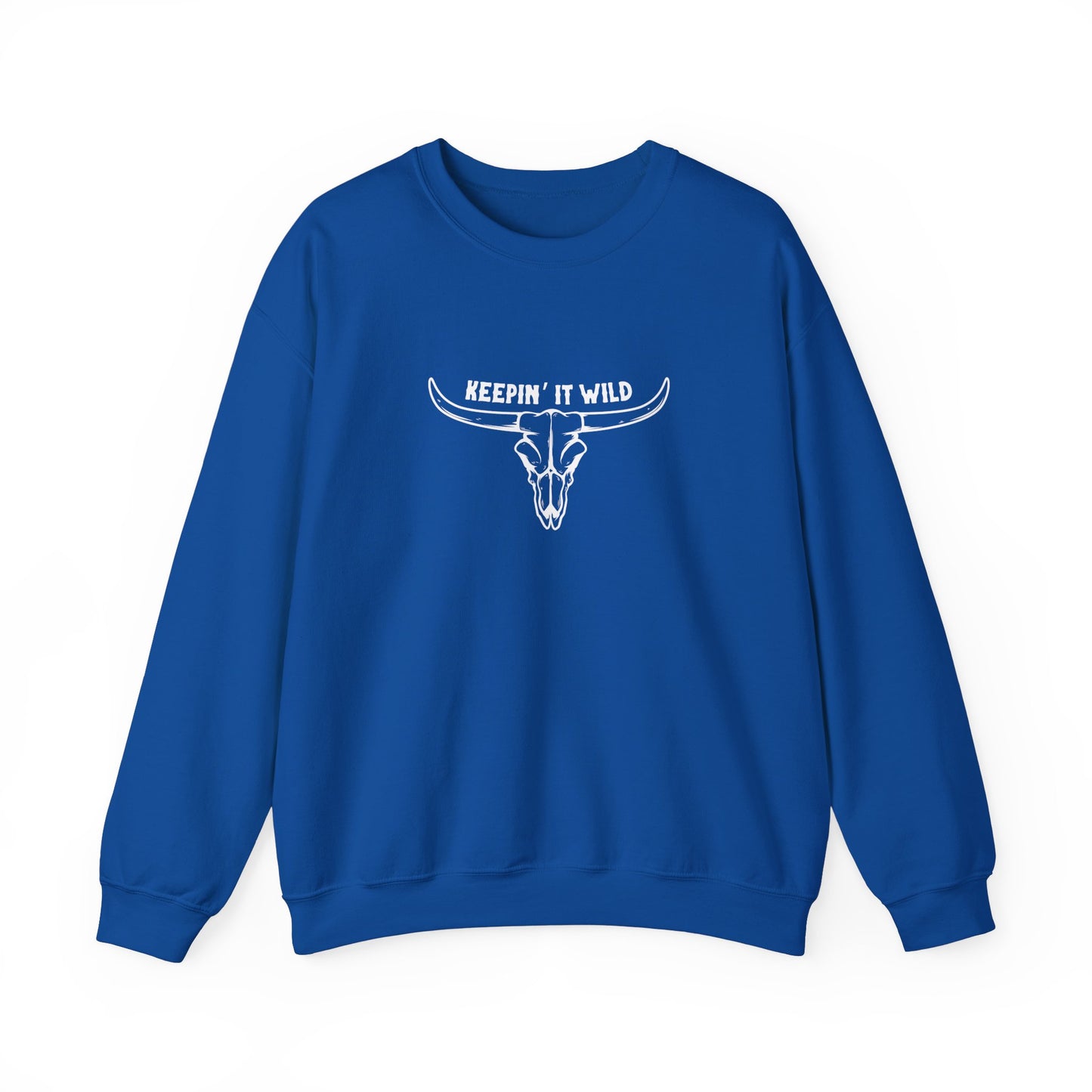 Keepin' it wild Unisex Heavy Blend™ Crewneck Sweatshirt