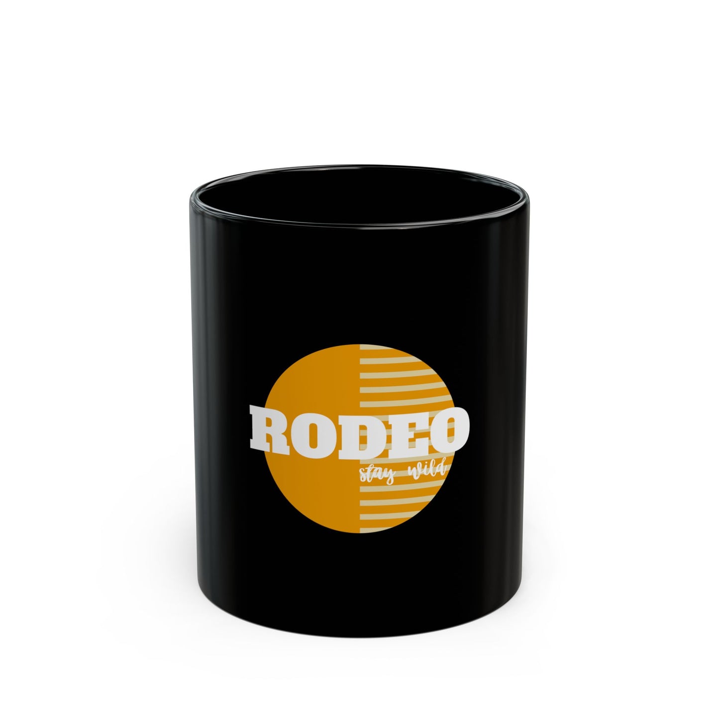 Rodeo stay wild Black Mug (11oz, 15oz)