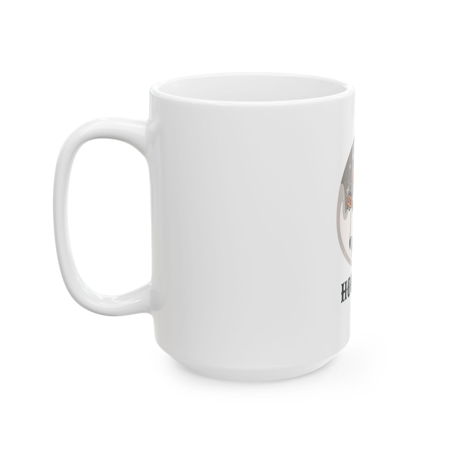 Howdy Halloween ghost Mug, (11oz, 15oz)