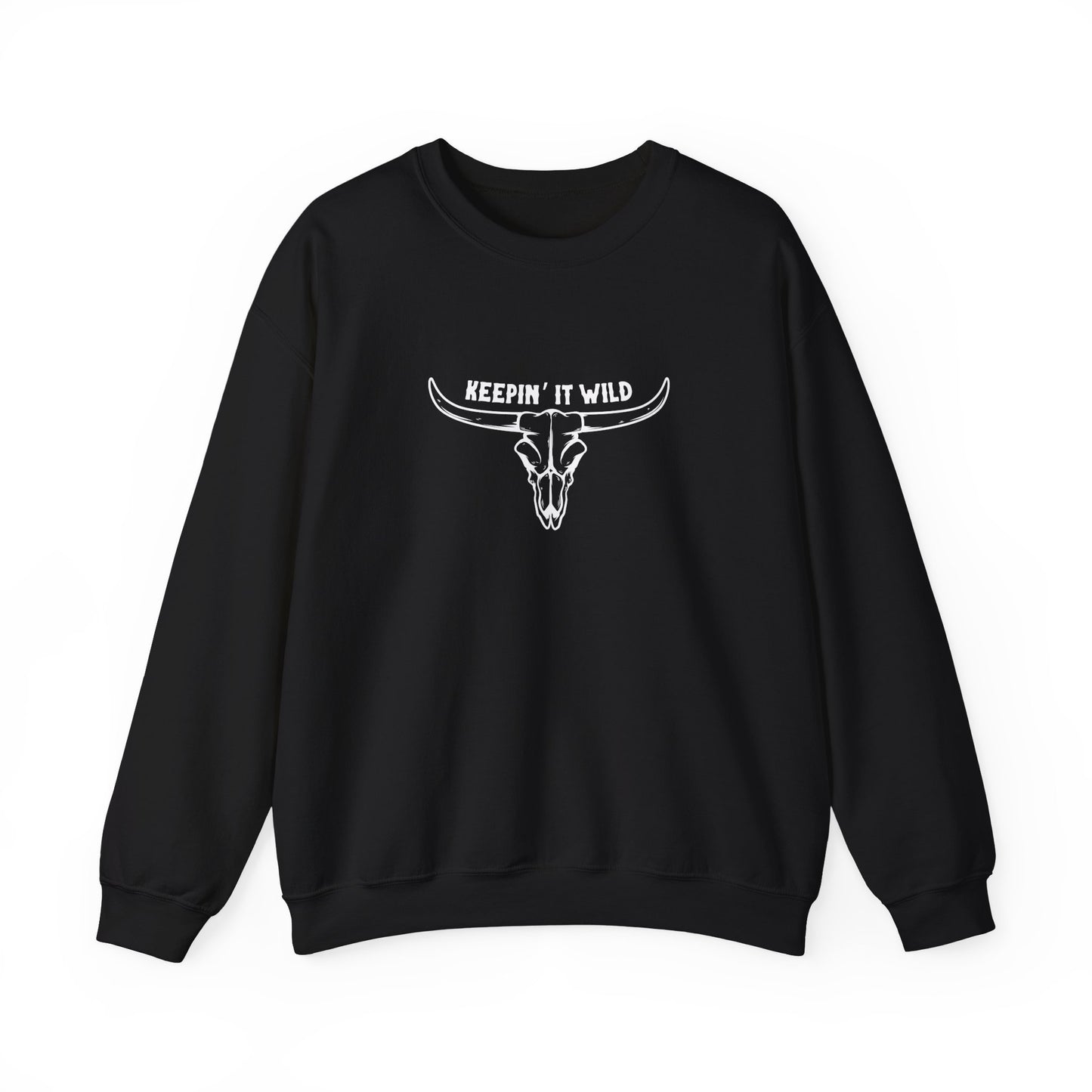 Keepin' it wild Unisex Heavy Blend™ Crewneck Sweatshirt