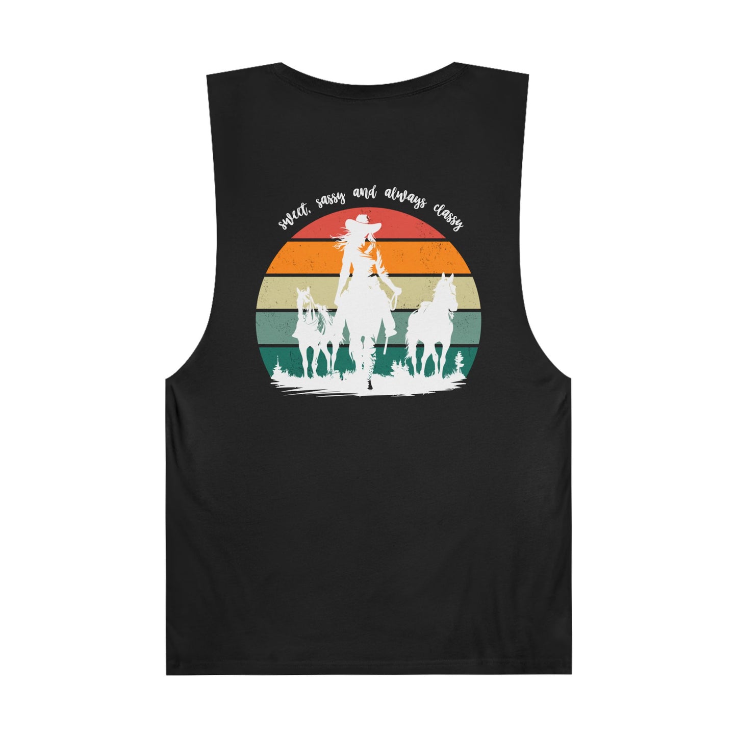 Sweet, sassy and always classy Unisex Barnard Tank