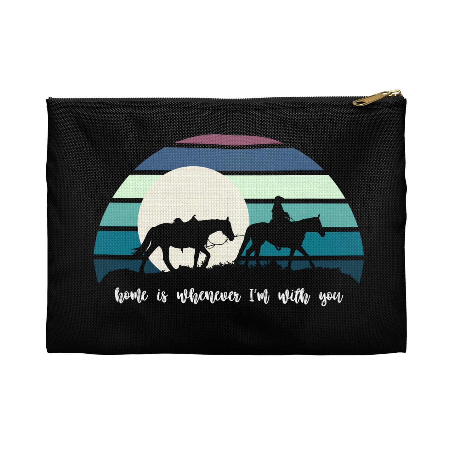 Cowboy and the moon Accessory Pouch