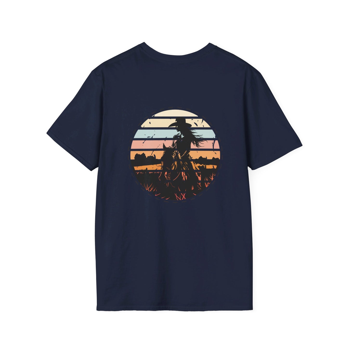 Cowgirl in the nature Unisex Softstyle T-Shirt
