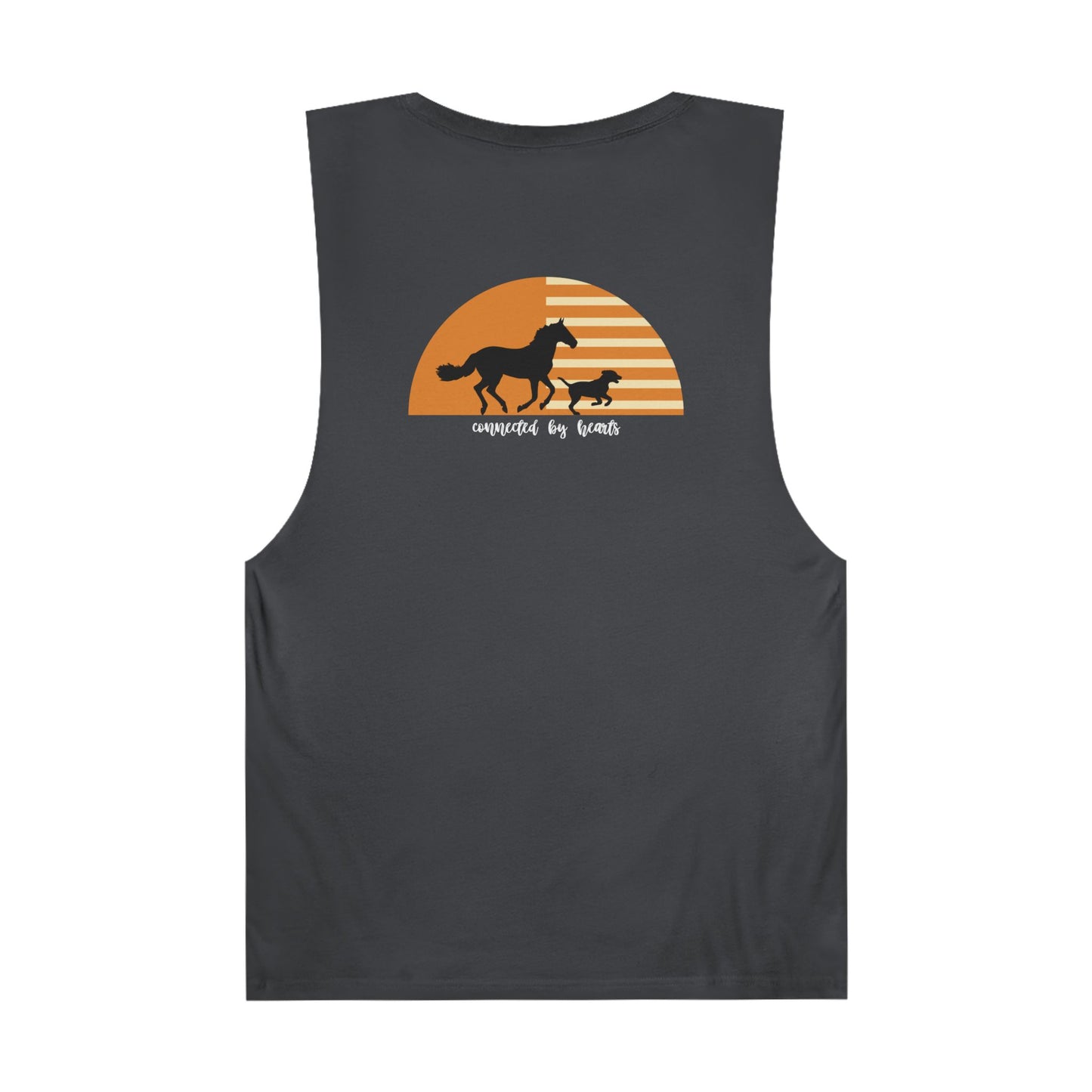 Connected by heart Unisex Barnard Tank