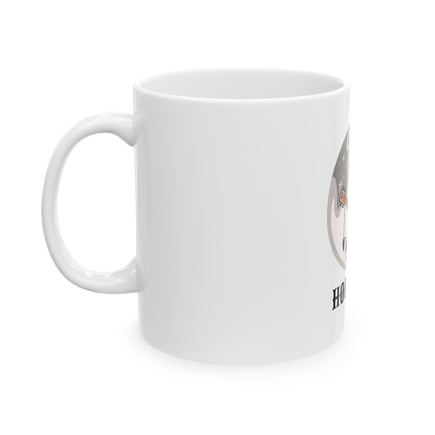 Howdy Halloween ghost Mug, (11oz, 15oz)
