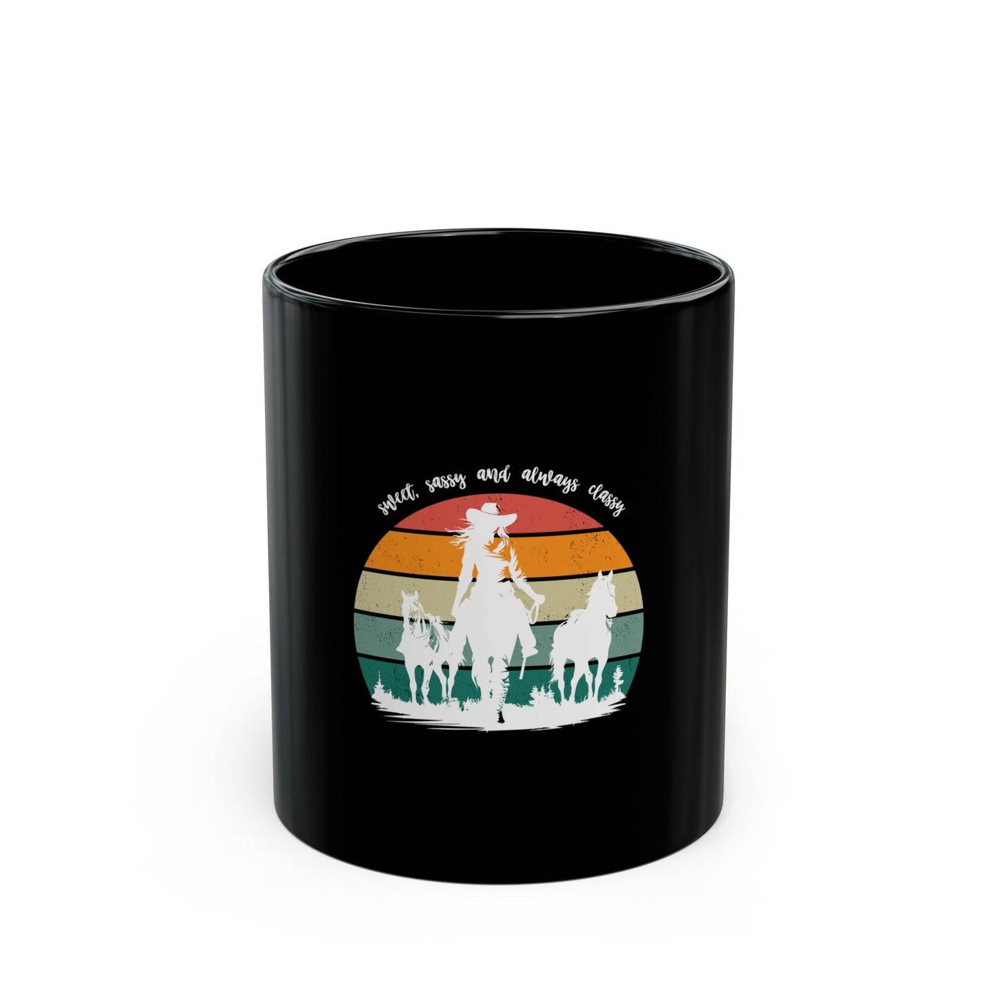 Sweet, sassy and always classy Black Mug (11oz, 15oz)