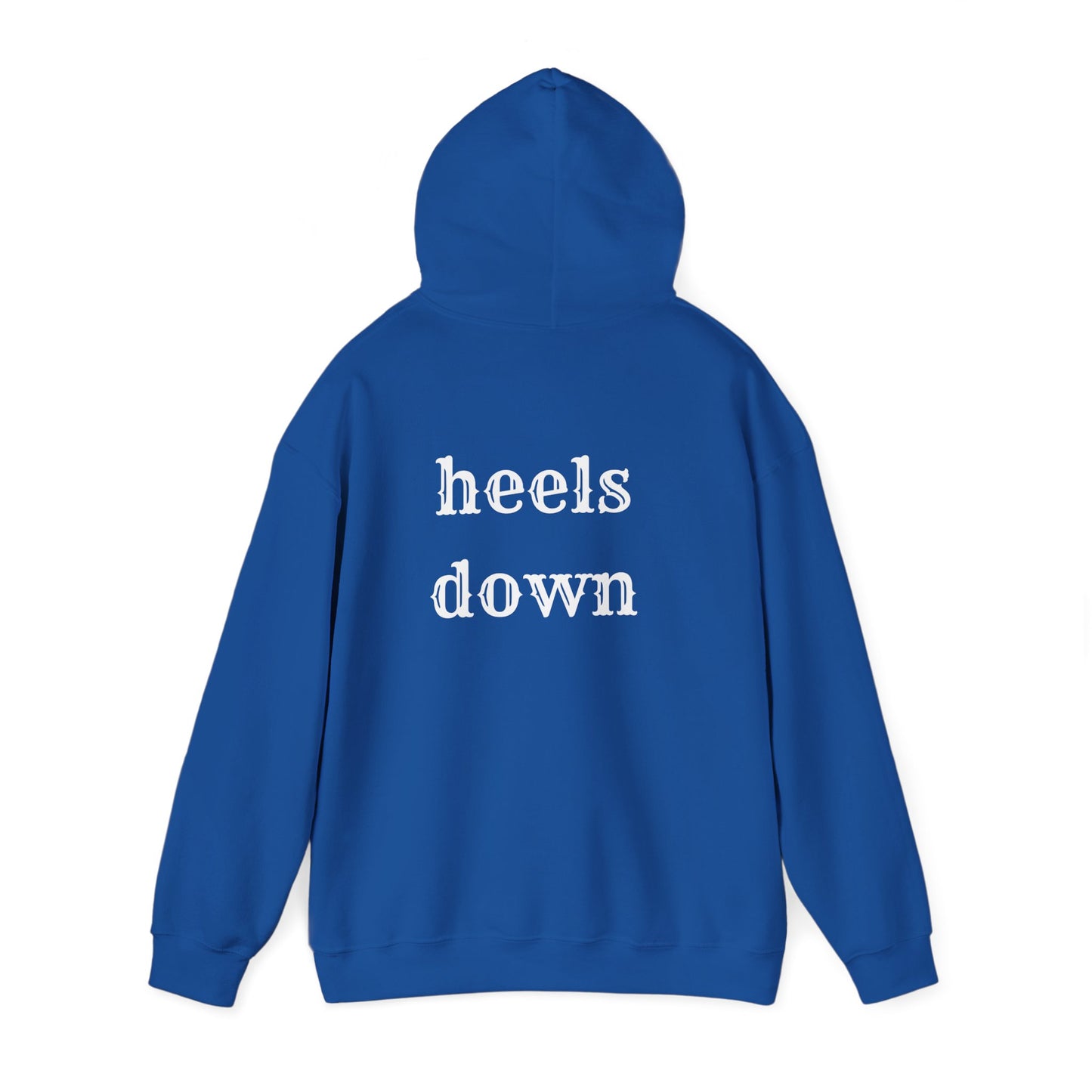 Heels down Unisex Heavy Blend™ Hooded Sweatshirt