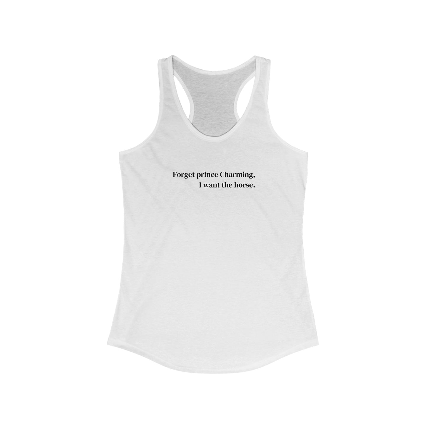 Forget prince Women's Ideal Racerback Tank