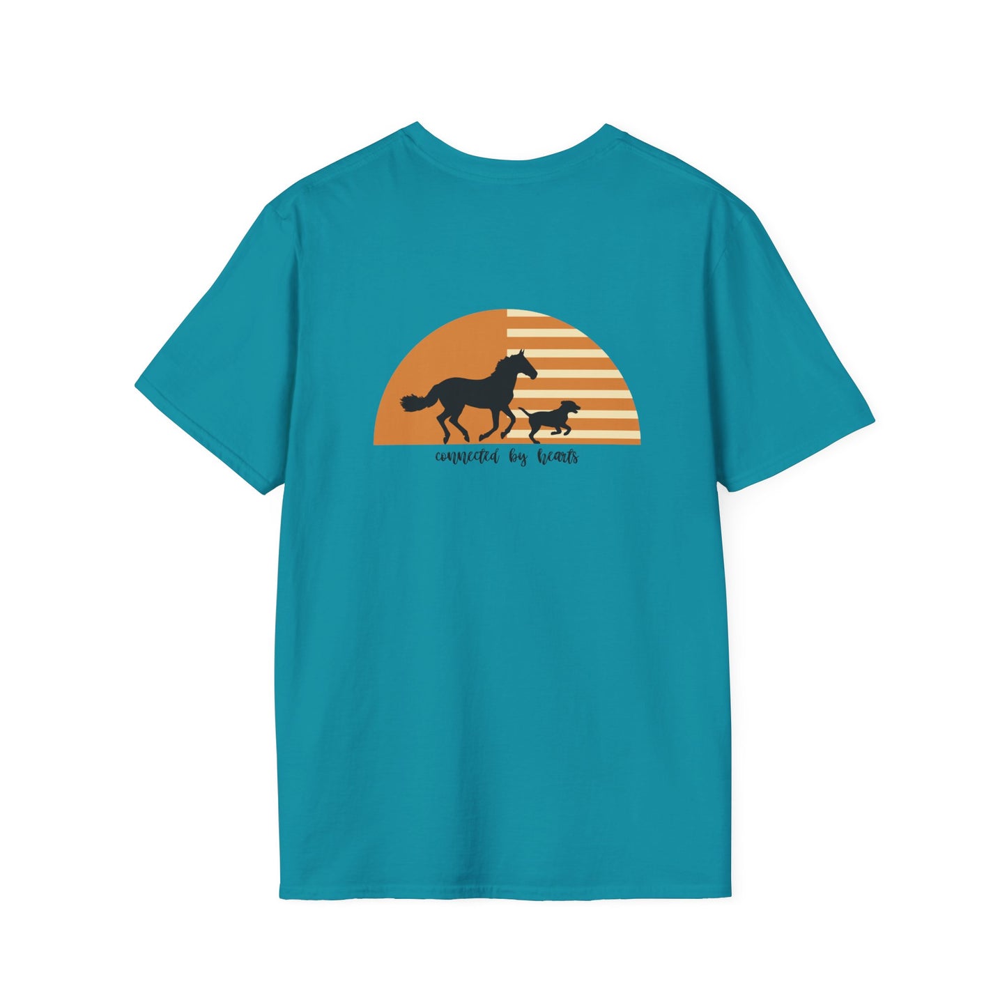 Connected by heart Unisex Softstyle T-Shirt