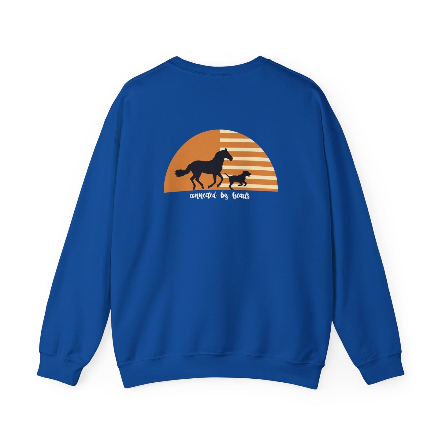 Connected by heart Unisex Heavy Blend™ Crewneck Sweatshirt