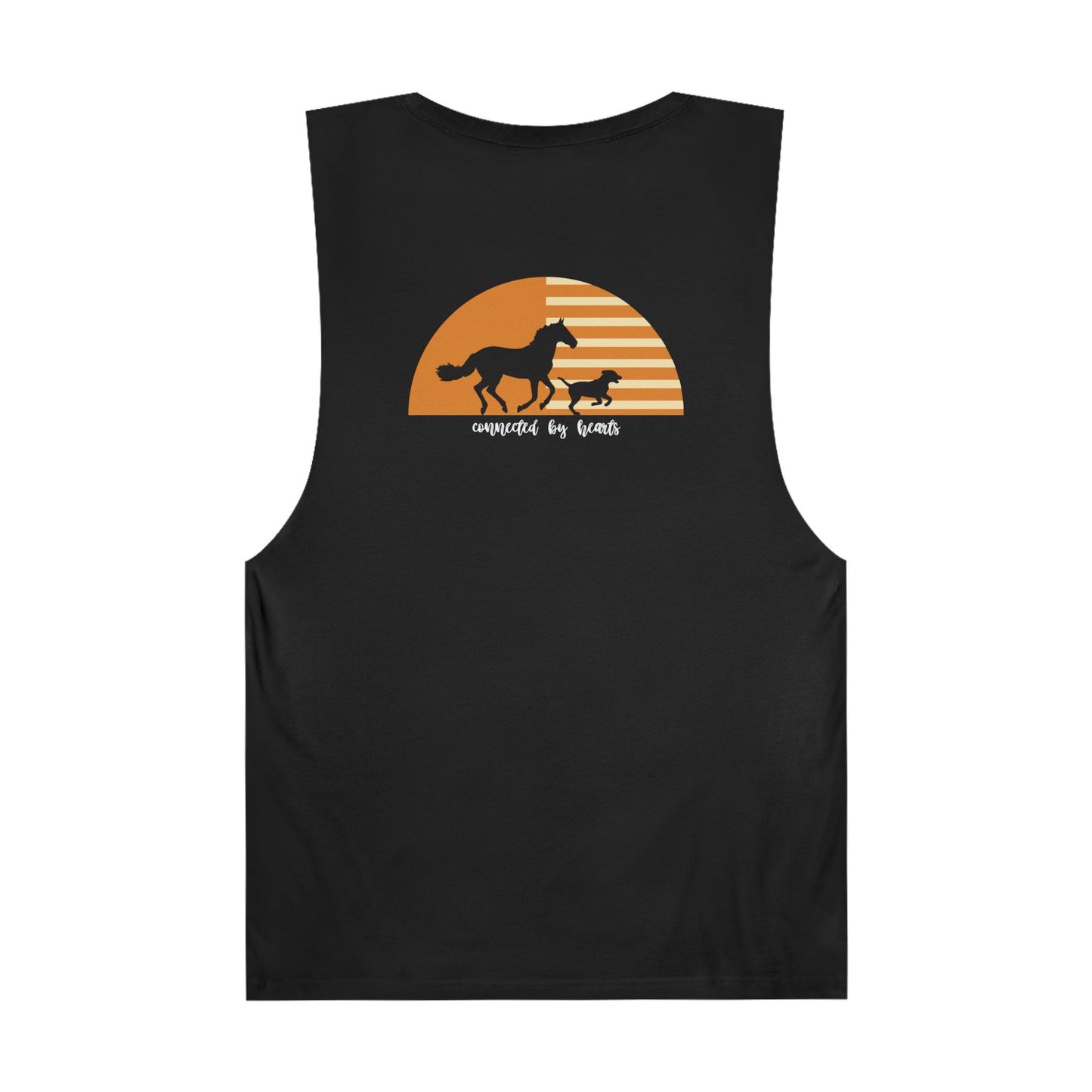 Connected by heart Unisex Barnard Tank