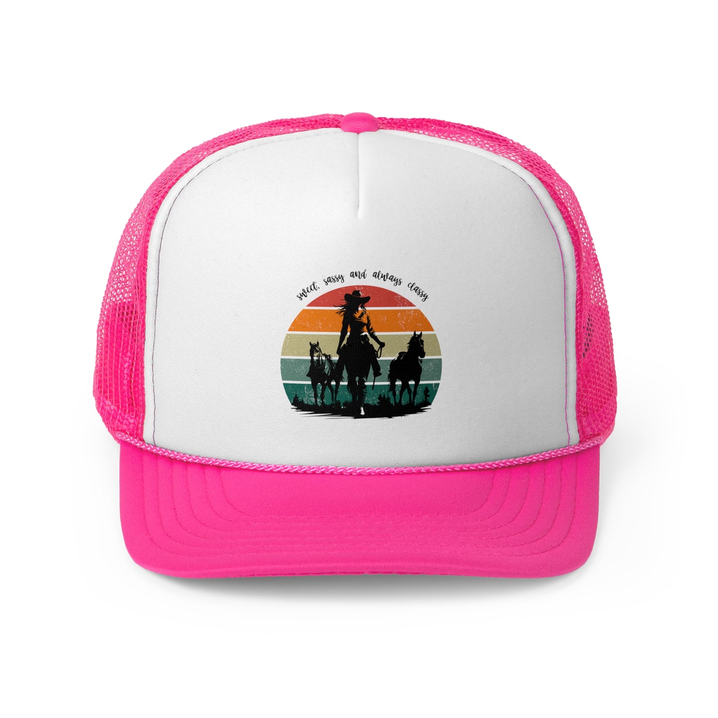 Sweet, sassy and always classy Trucker Caps