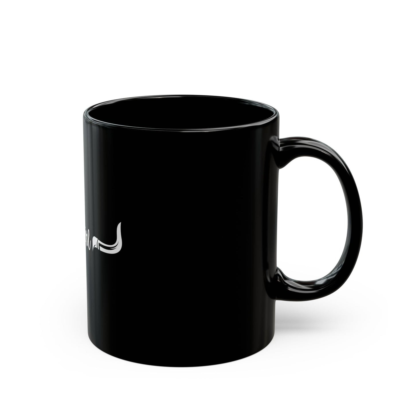 Cowgirl longhorns Black Mug (11oz, 15oz)