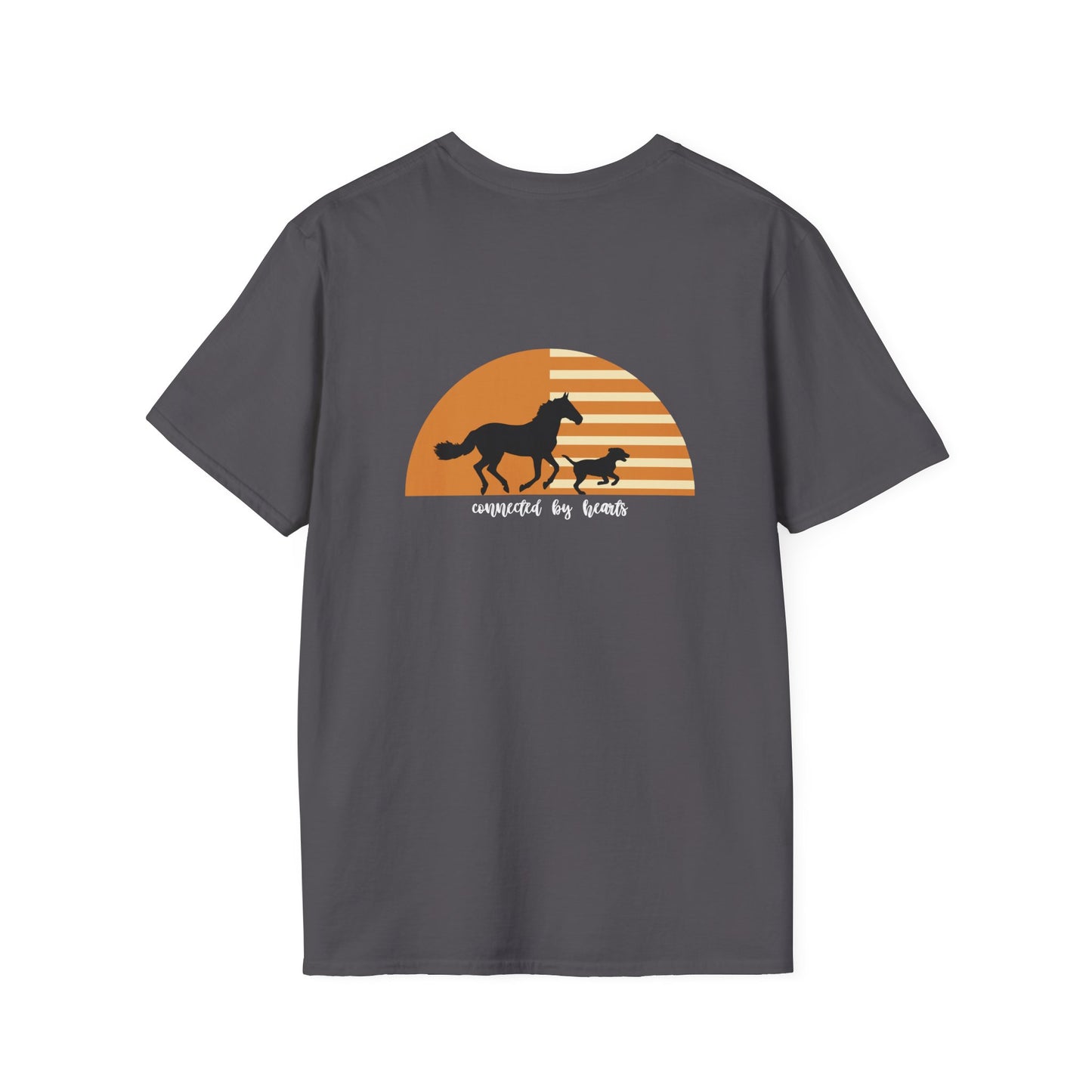 Connected by heart Unisex Softstyle T-Shirt