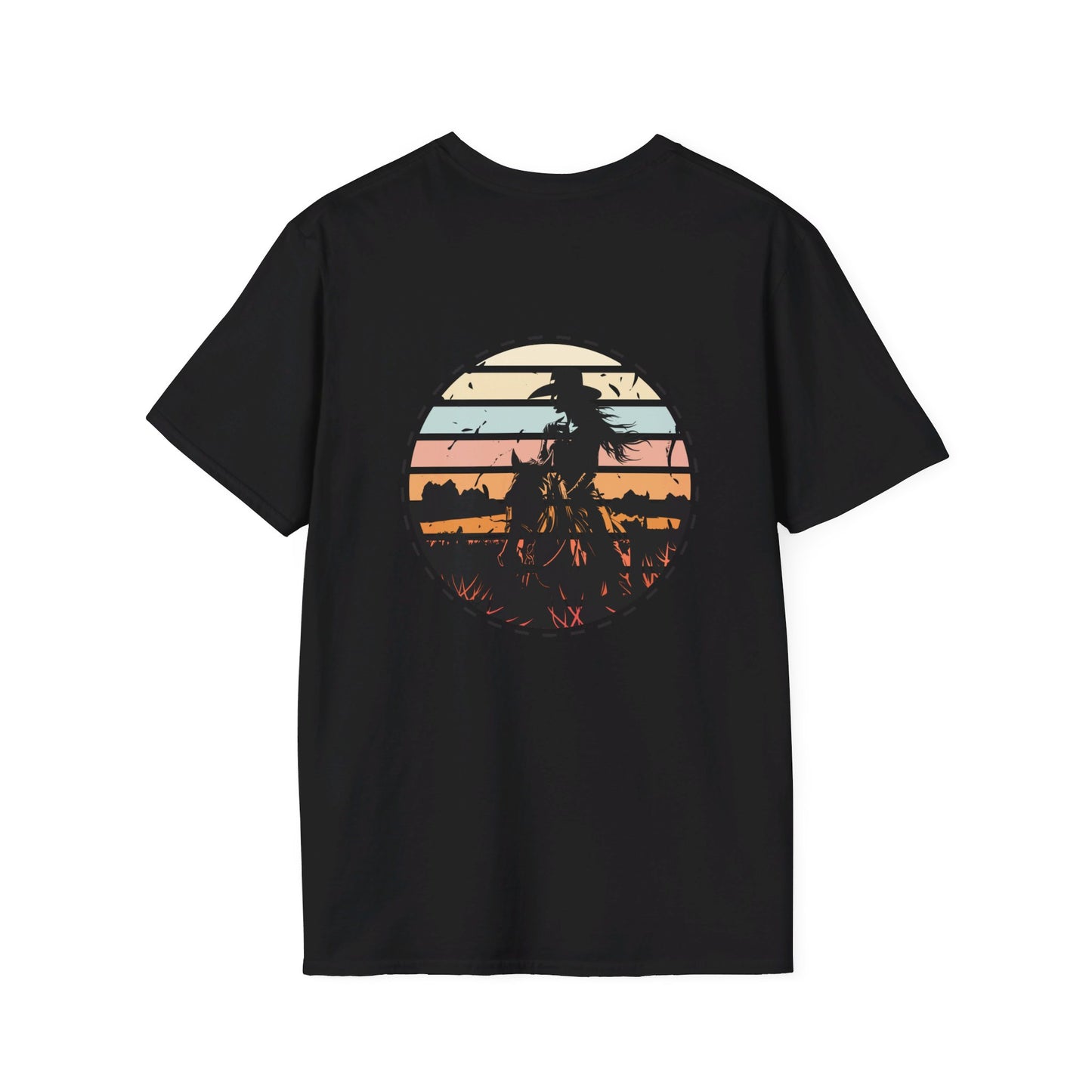 Cowgirl in the nature Unisex Softstyle T-Shirt