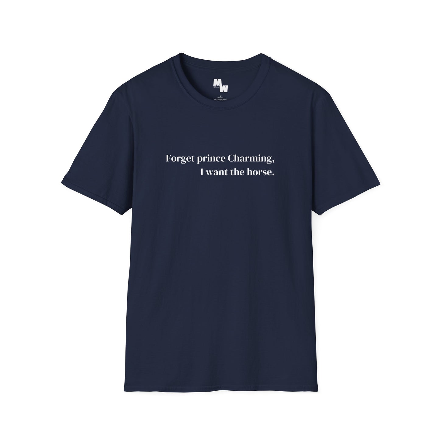 Forget prince Unisex Softstyle T-Shirt