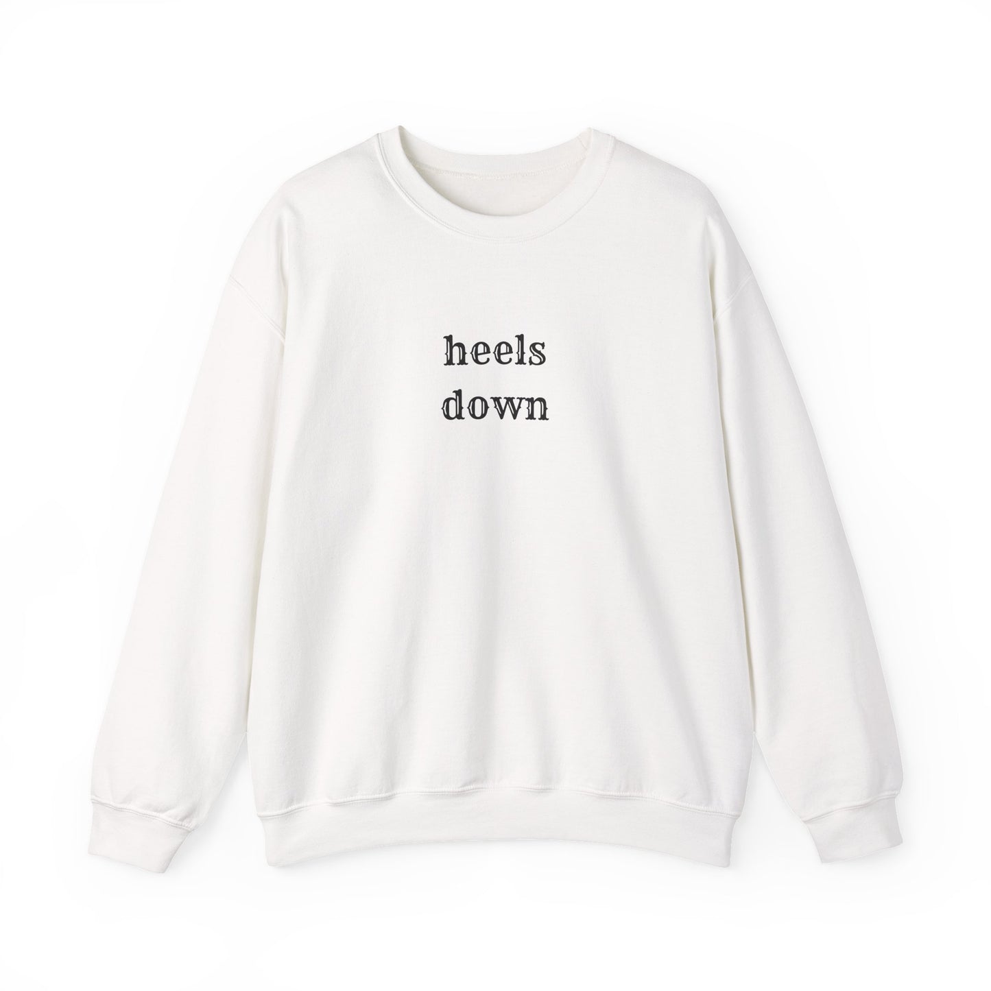 Heels down Unisex Heavy Blend™ Crewneck Sweatshirt