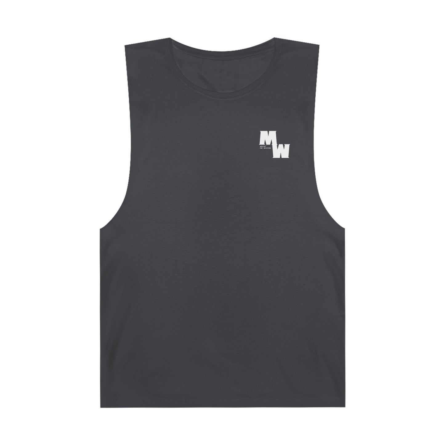 Cow skull western print Unisex Barnard Tank