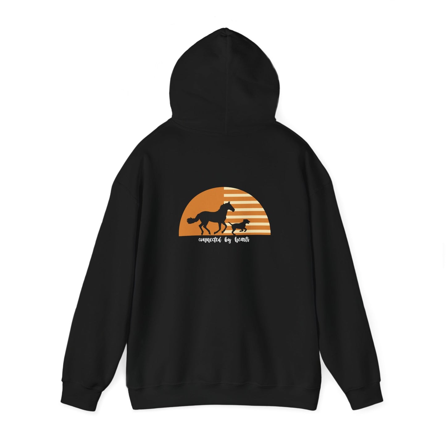 Connected by heart Unisex Heavy Blend™ Hooded Sweatshirt