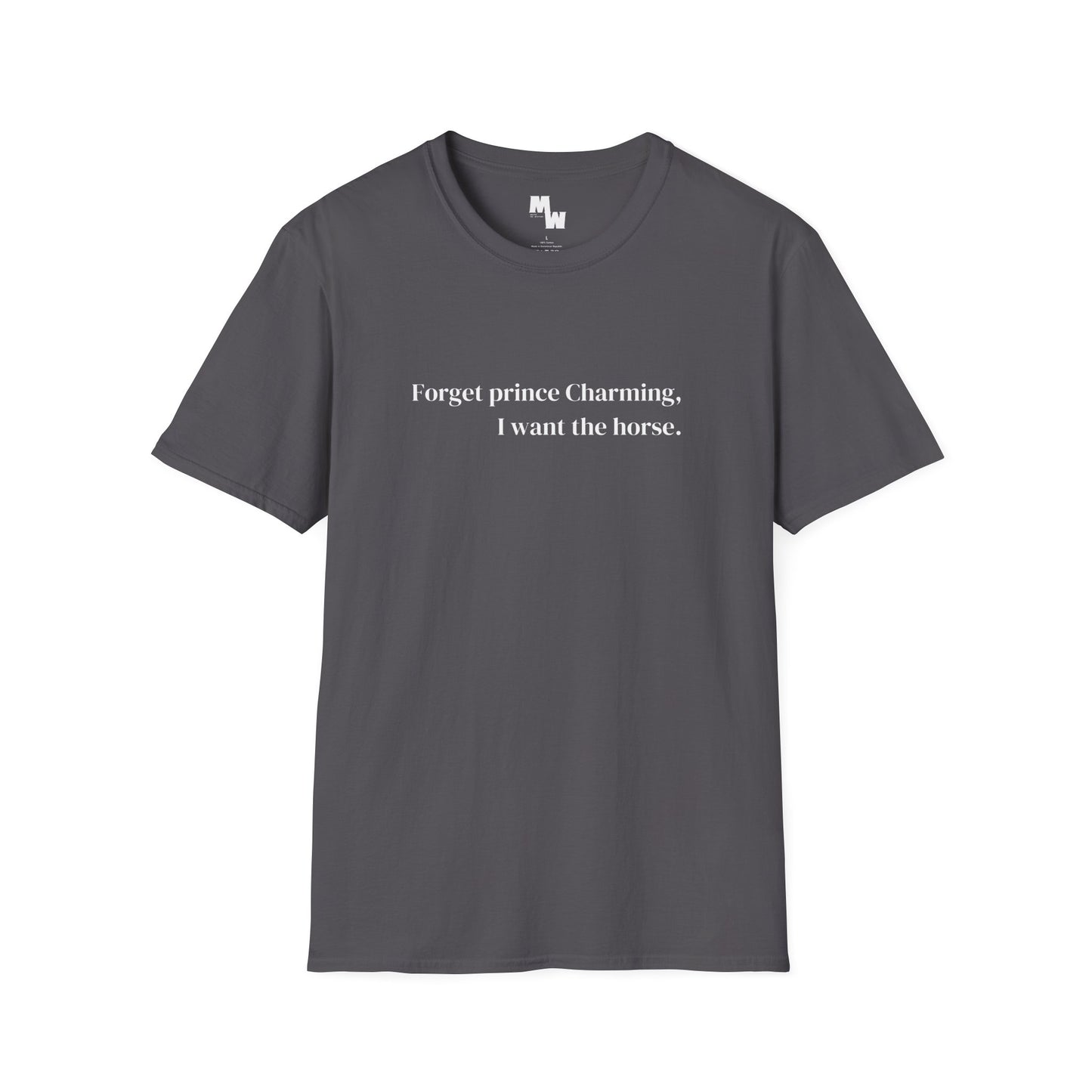 Forget prince Unisex Softstyle T-Shirt