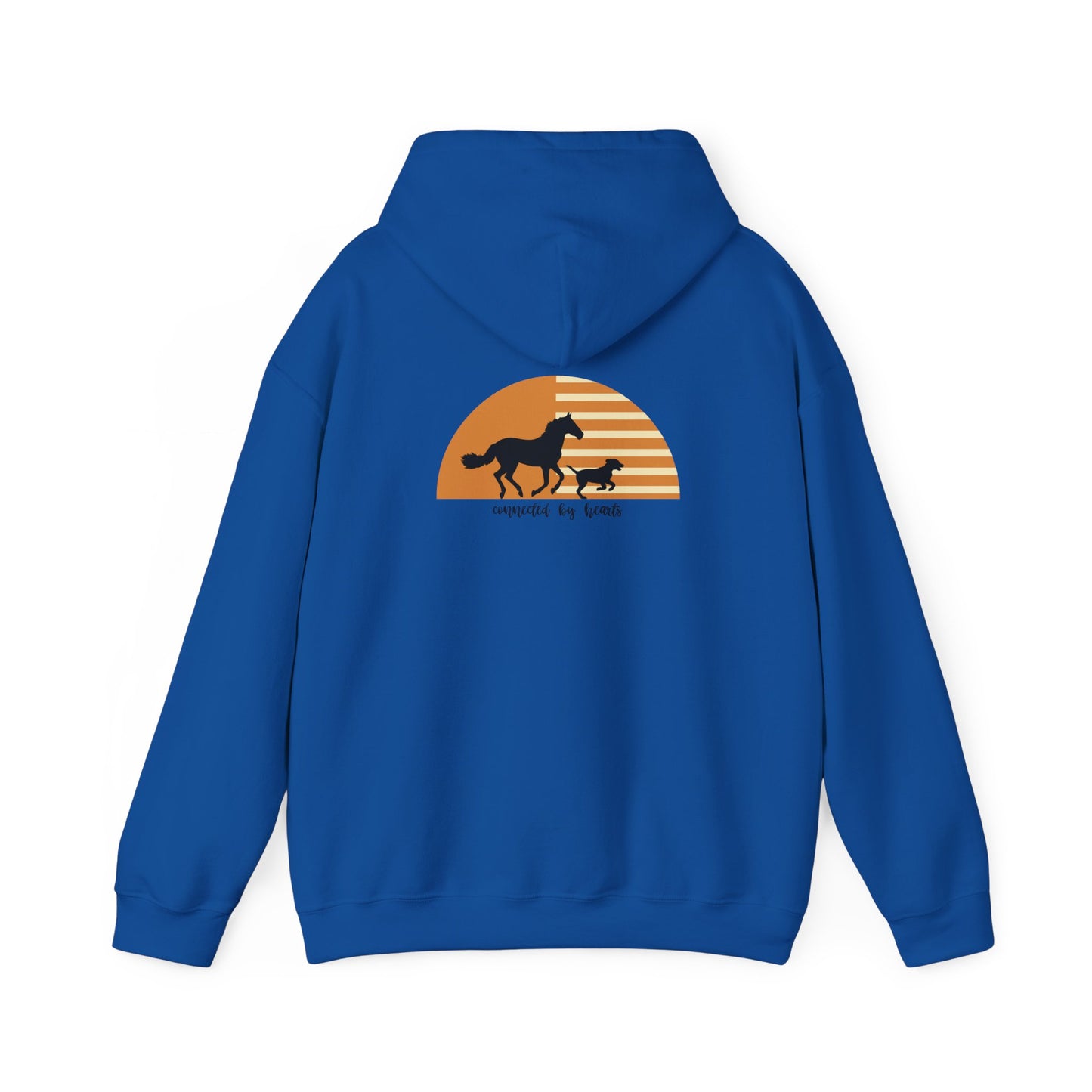 Connected by heart Unisex Heavy Blend™ Hooded Sweatshirt