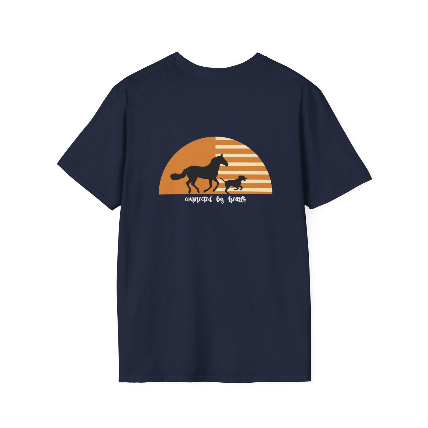 Connected by heart Unisex Softstyle T-Shirt