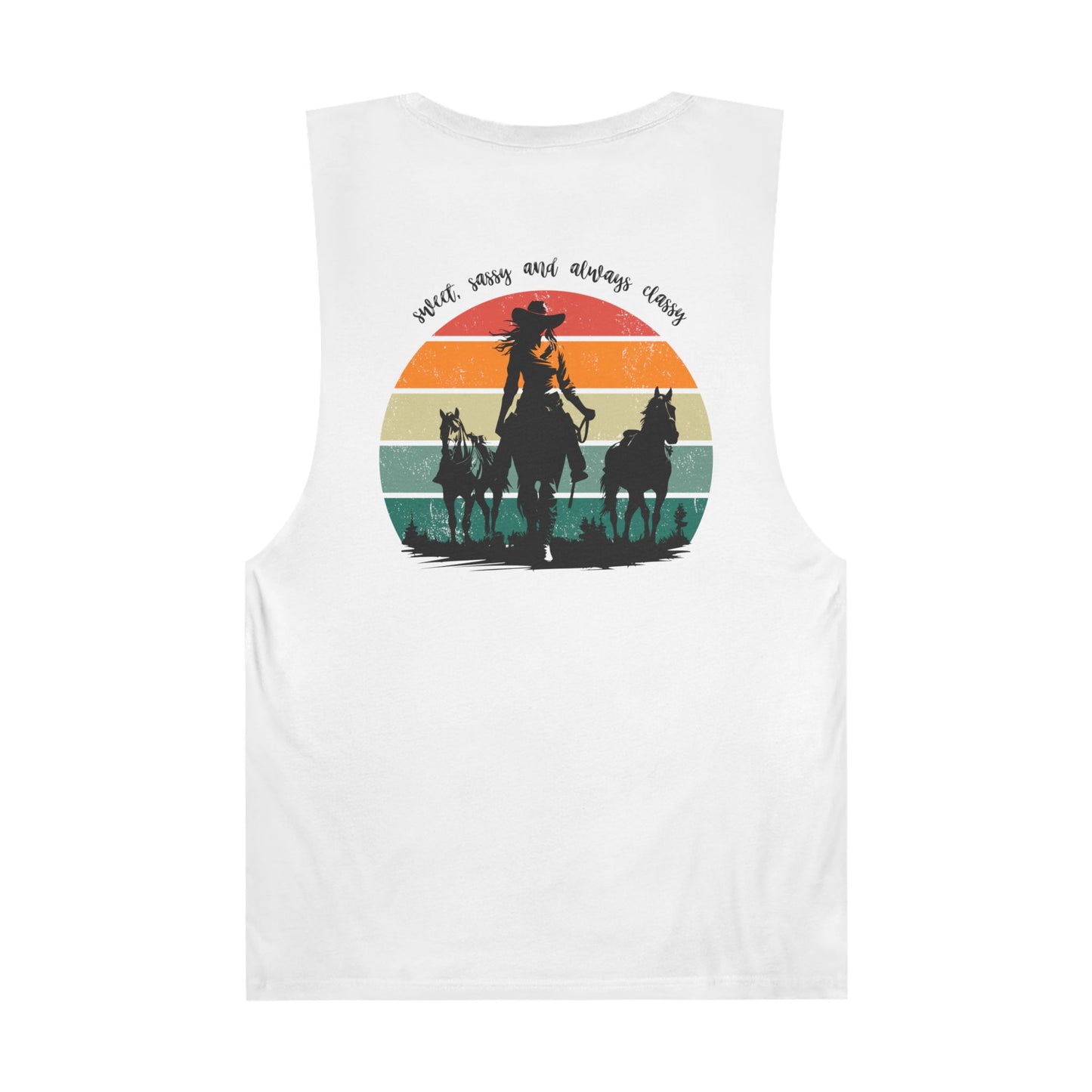 Sweet, sassy and always classy Unisex Barnard Tank