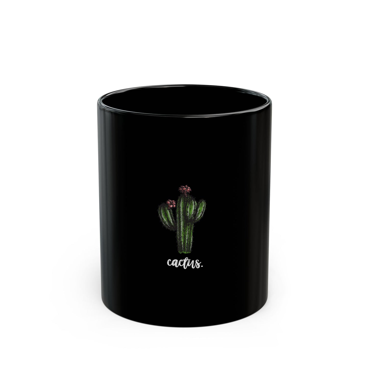 Cactus. Black Mug (11oz, 15oz)