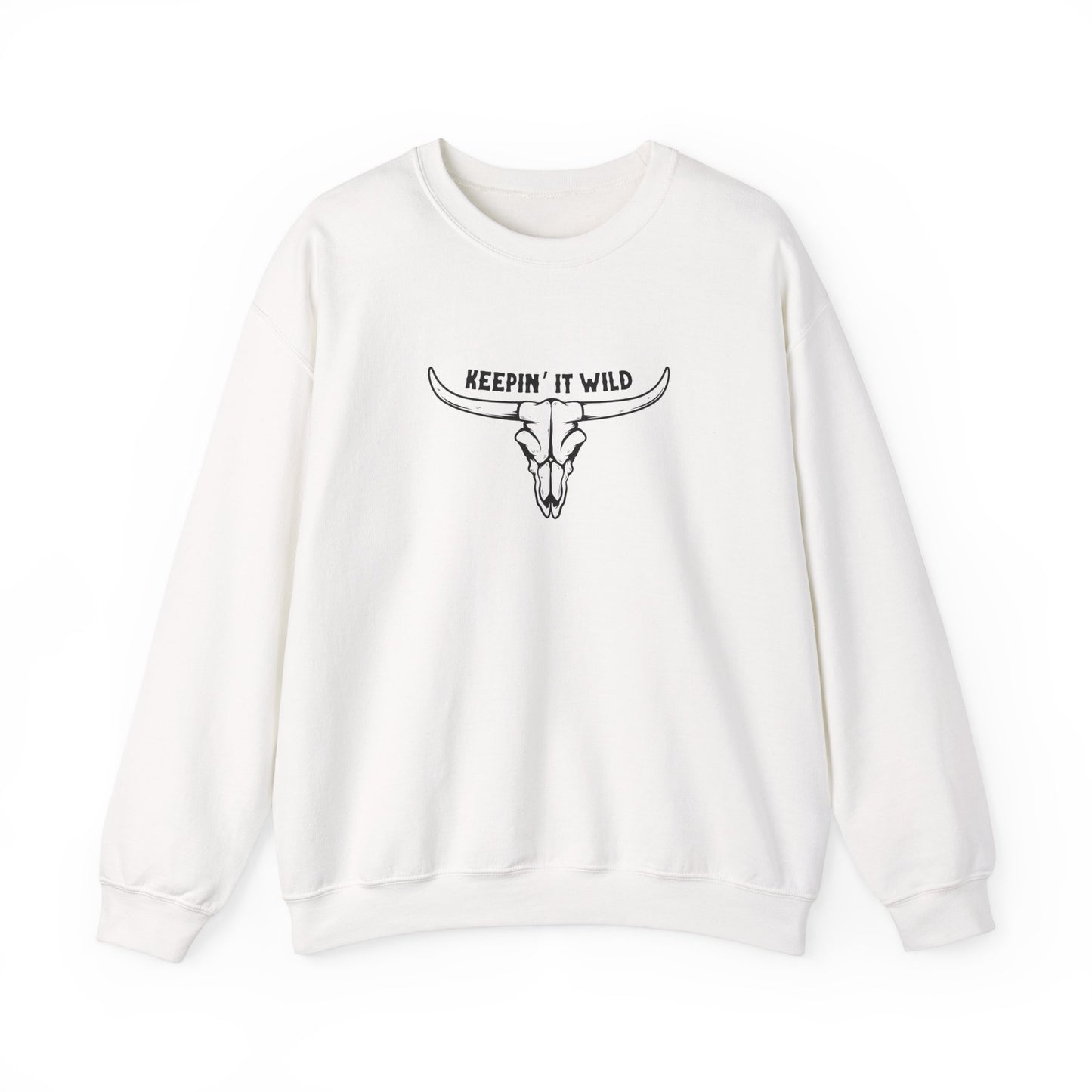 Keepin' it wild Unisex Heavy Blend™ Crewneck Sweatshirt