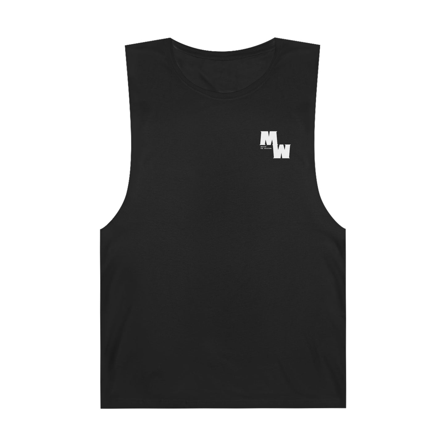 Cow skull western print Unisex Barnard Tank