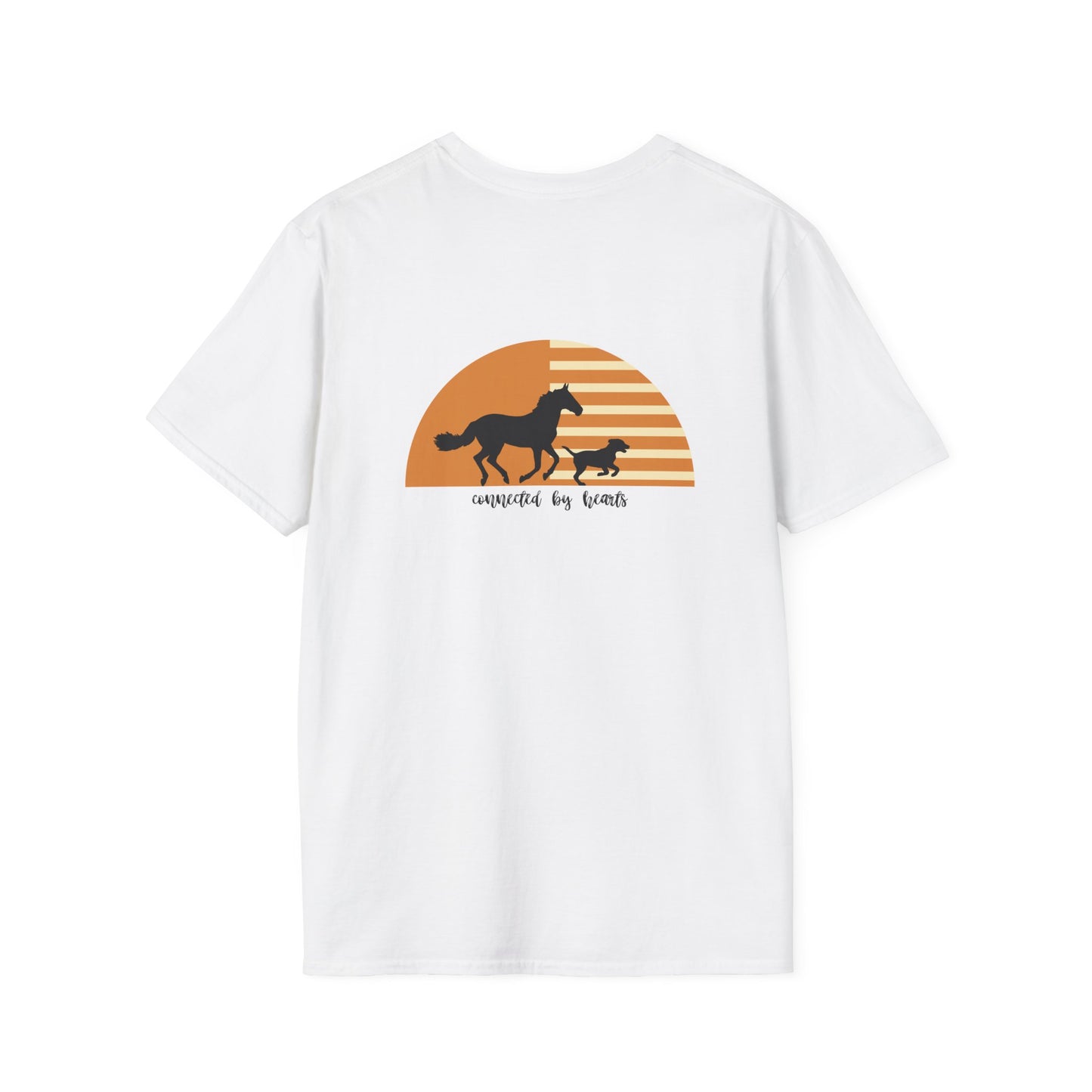 Connected by heart Unisex Softstyle T-Shirt