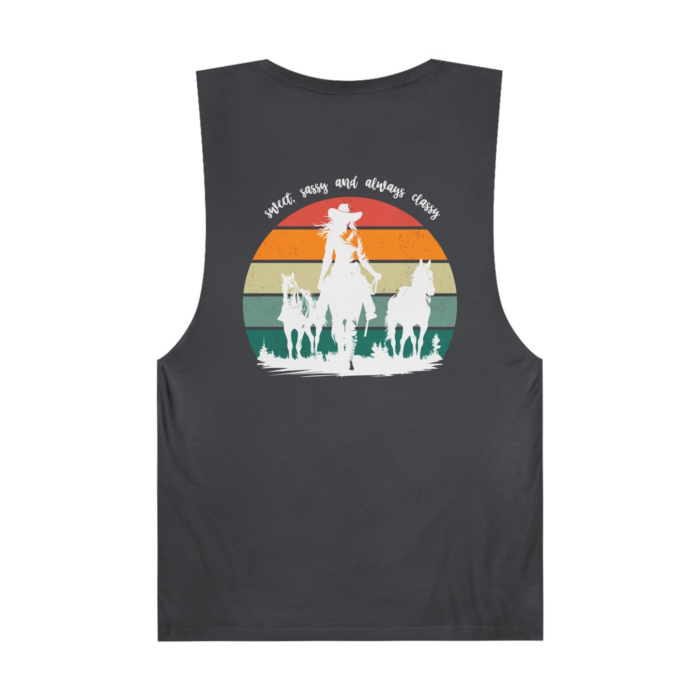 Sweet, sassy and always classy Unisex Barnard Tank