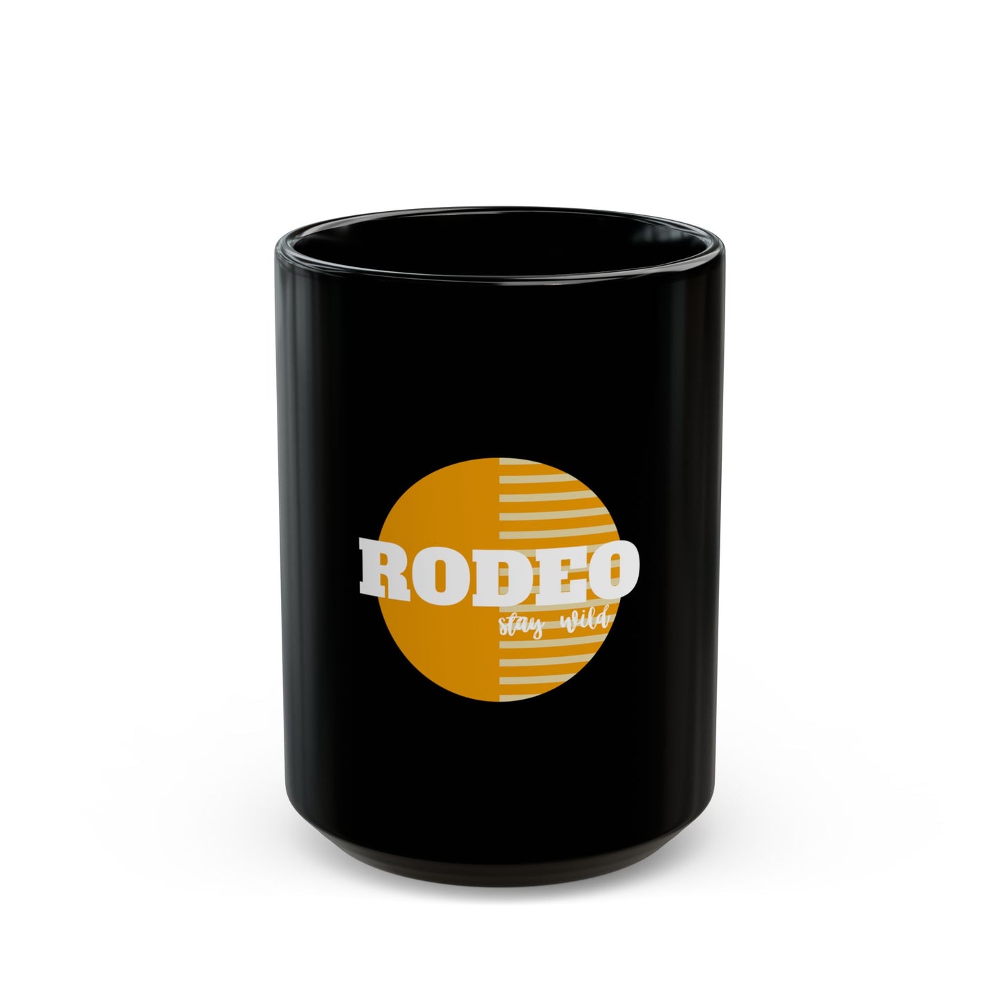 Rodeo stay wild Black Mug (11oz, 15oz)