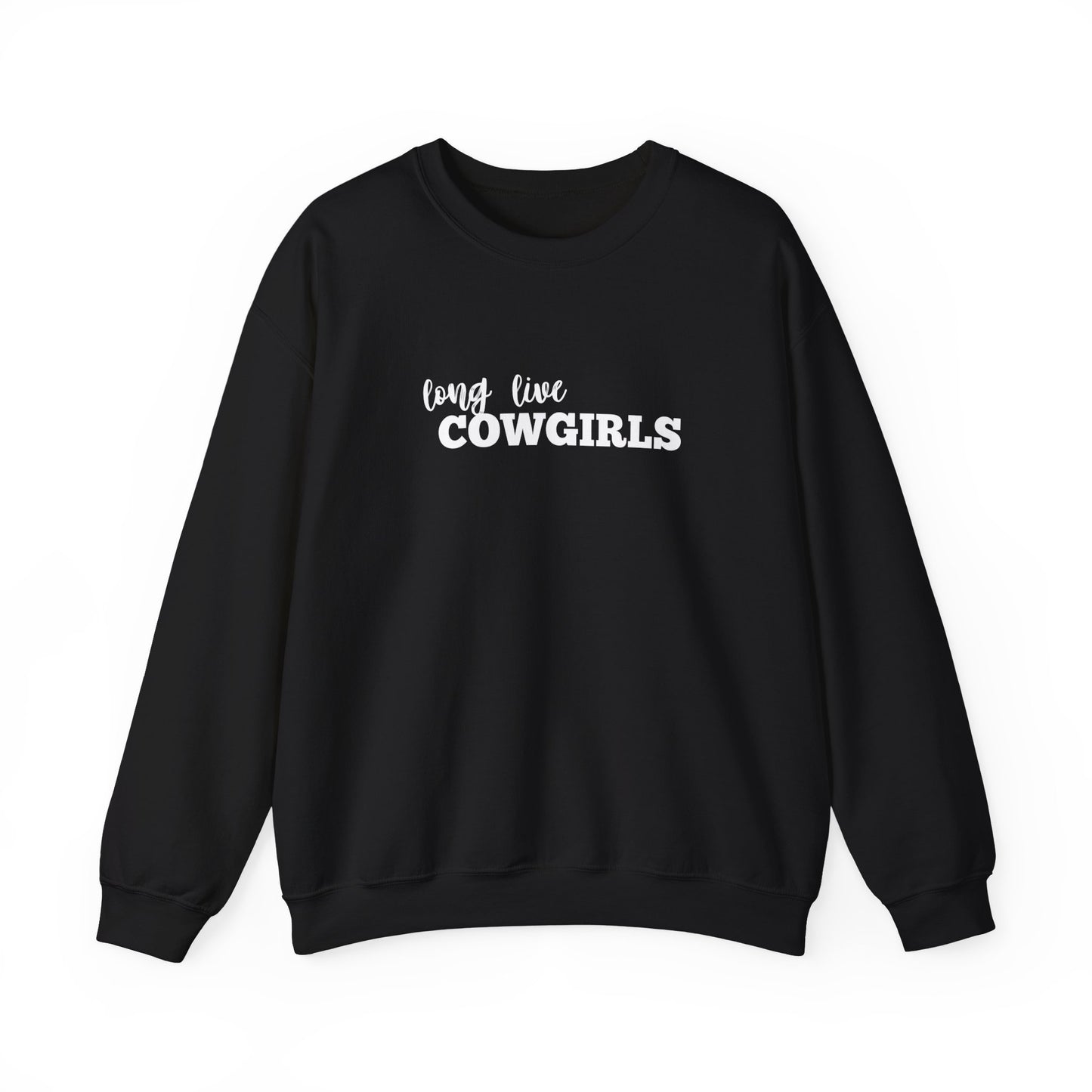 Long live cowgirls Unisex Heavy Blend™ Crewneck Sweatshirt