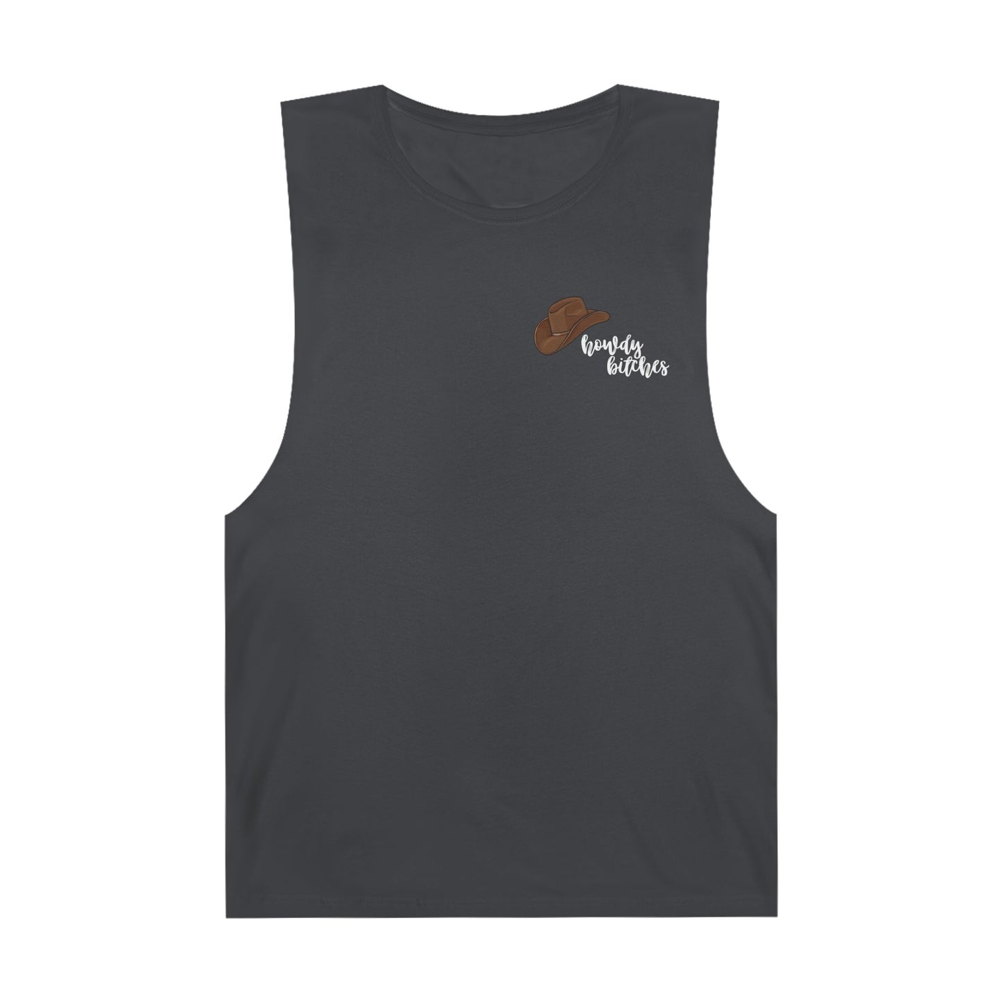 Howdy bitches Unisex Barnard Tank Top