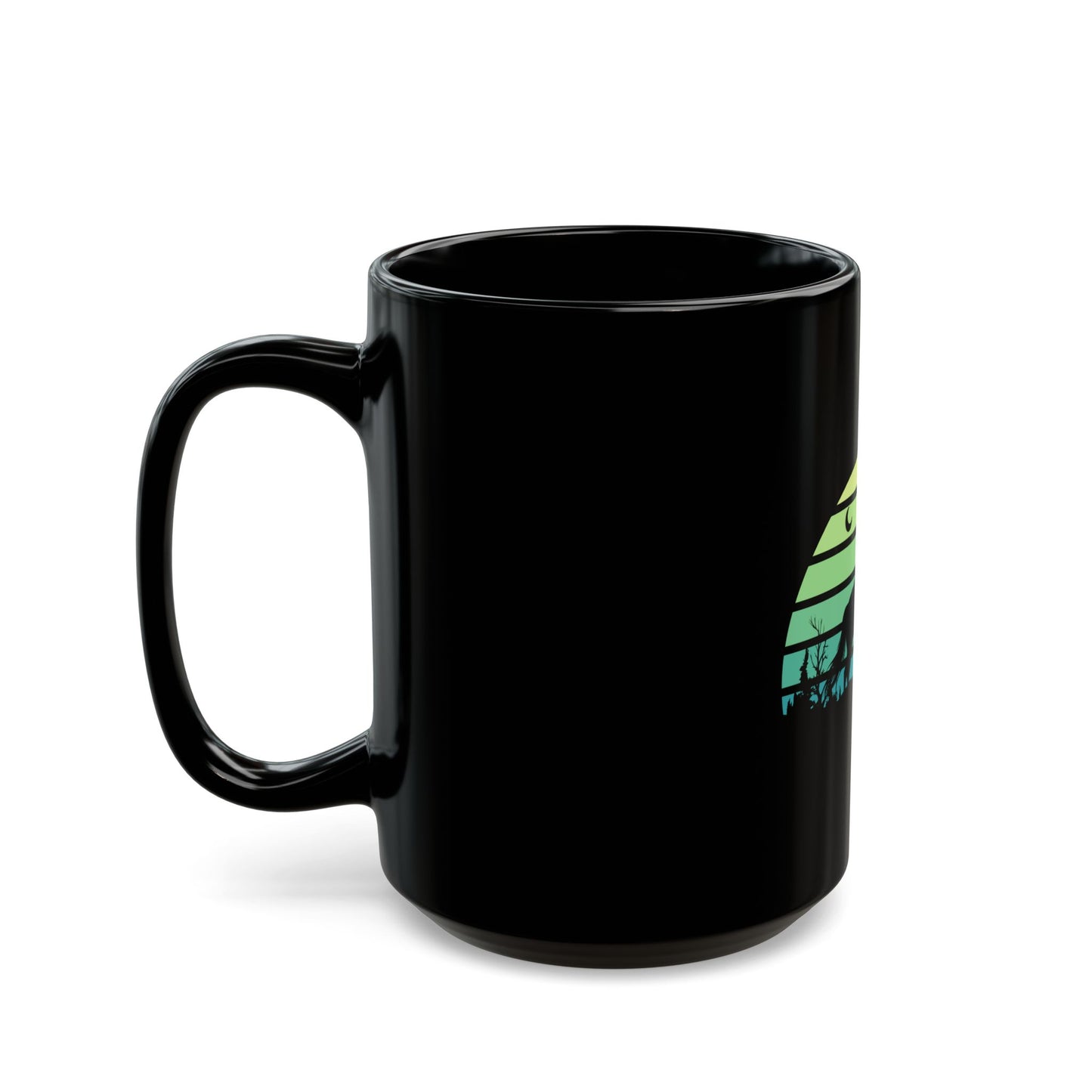 Cowgirl in the night Black Mug (11oz, 15oz)