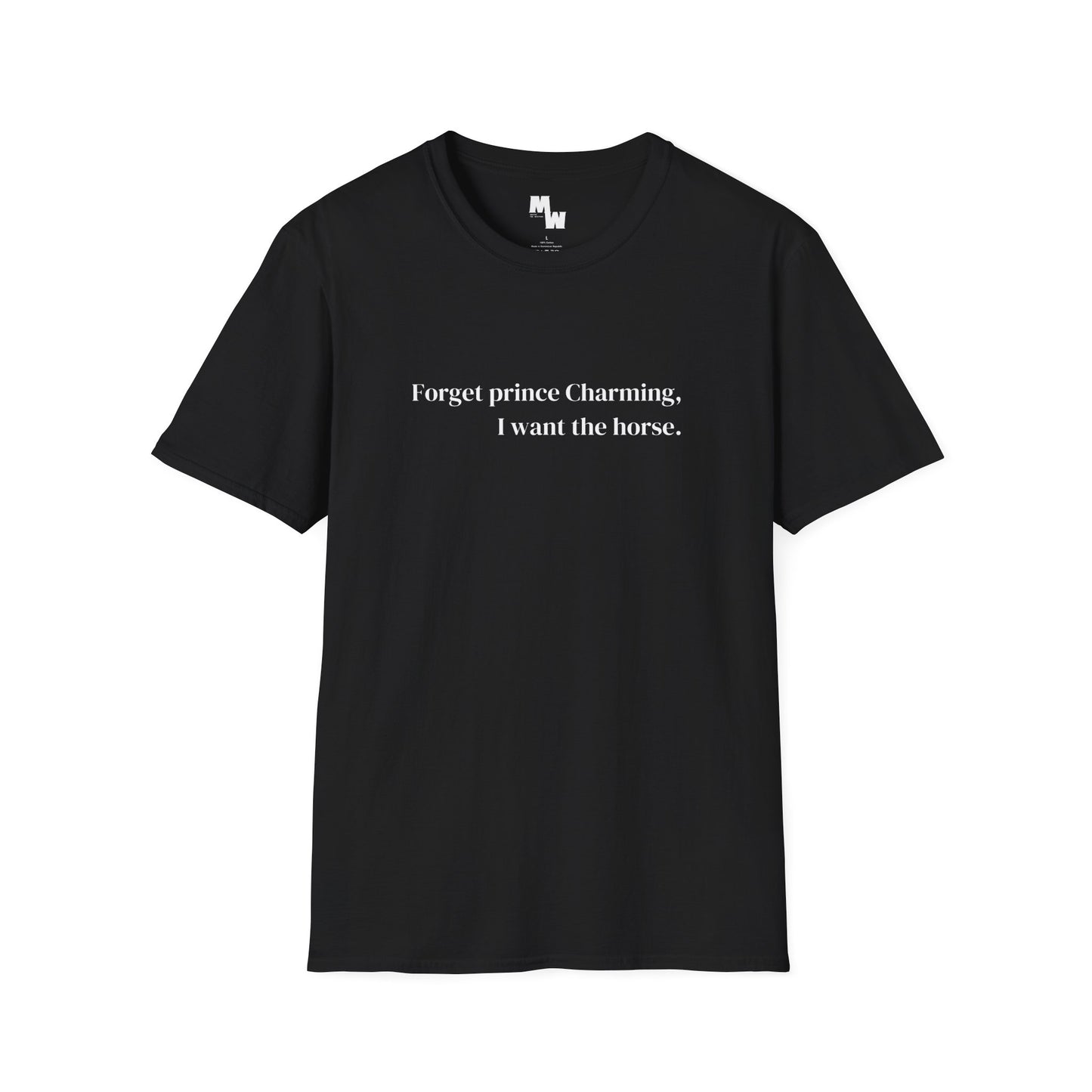 Forget prince Unisex Softstyle T-Shirt