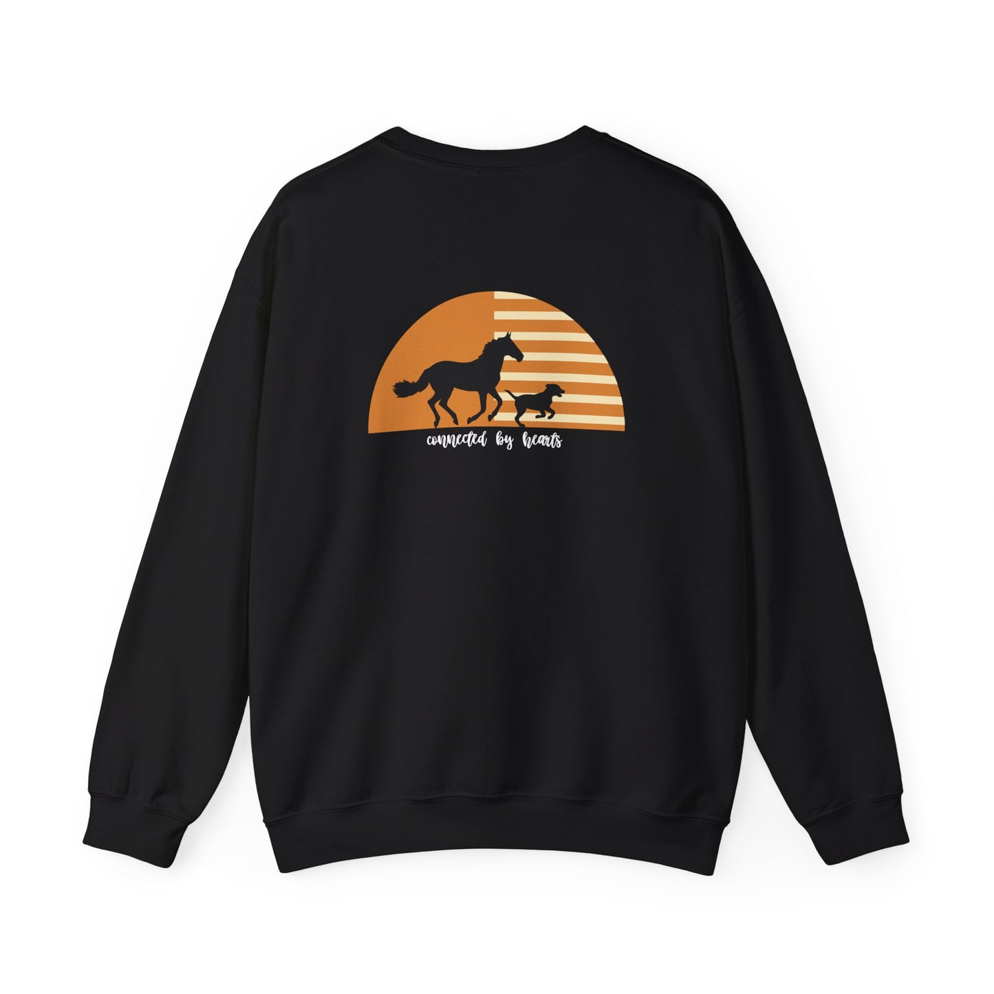 Connected by heart Unisex Heavy Blend™ Crewneck Sweatshirt