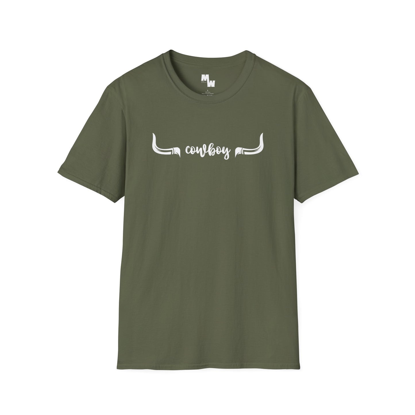 Cowboy longhorns Unisex Softstyle T-Shirt