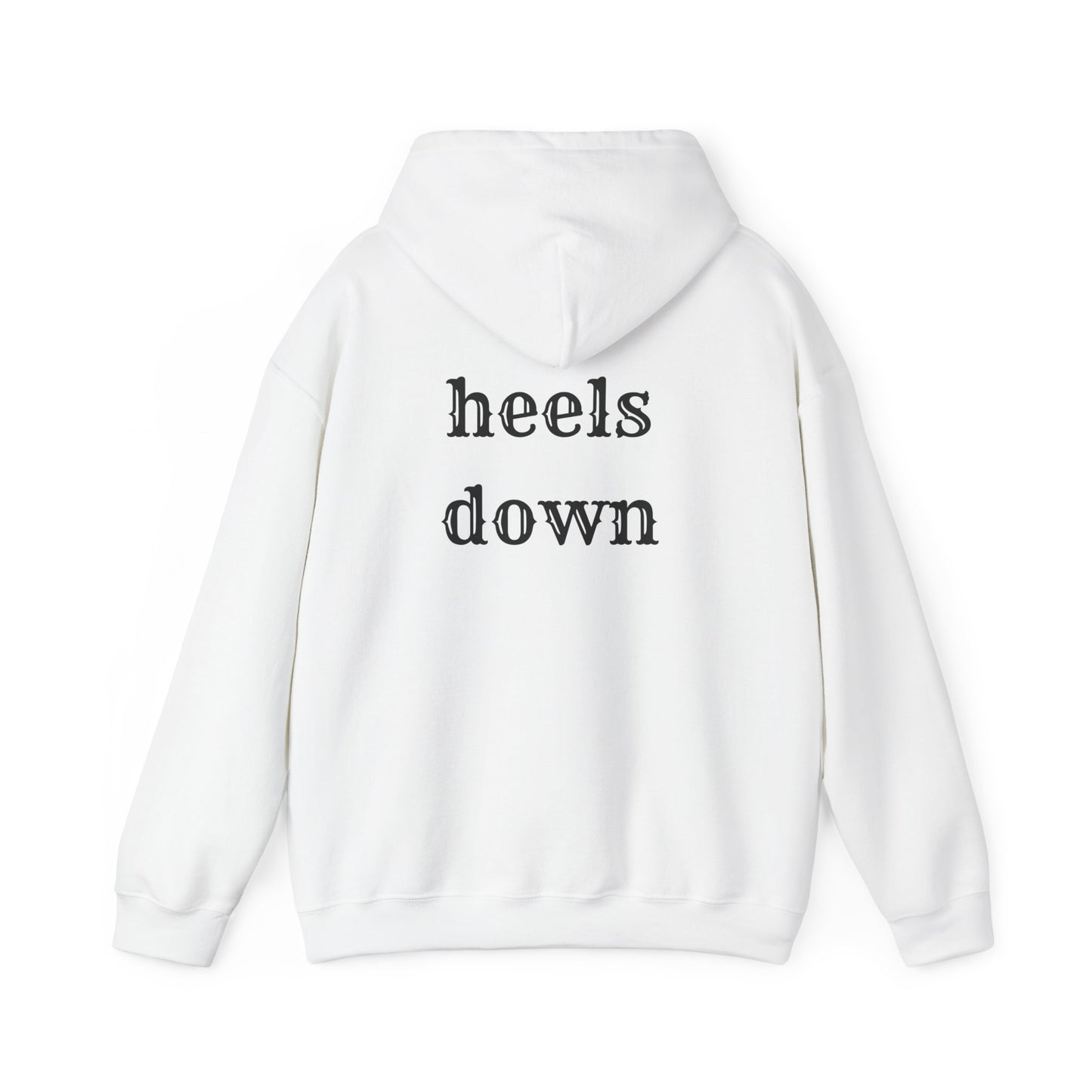 Heels down Unisex Heavy Blend™ Hooded Sweatshirt