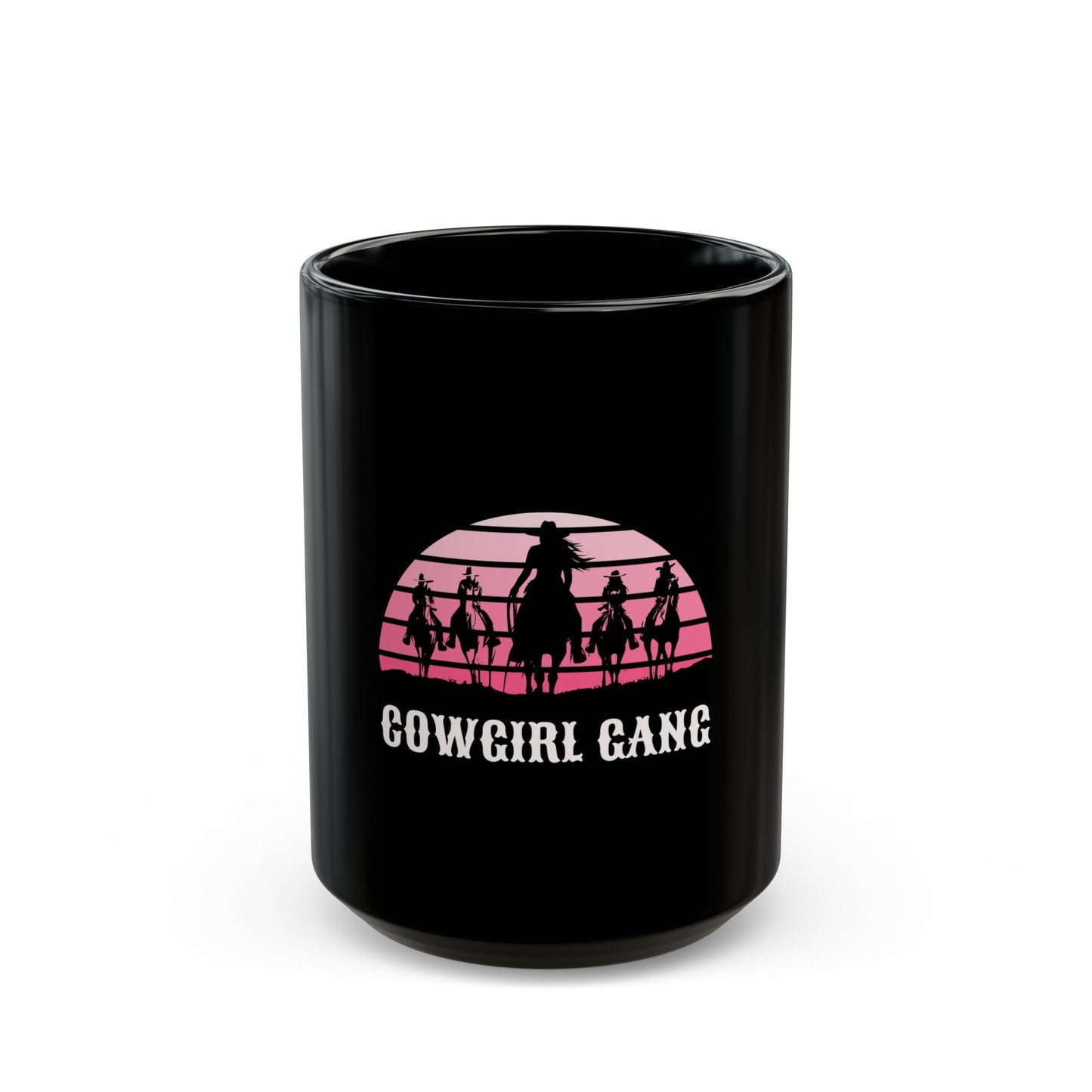 Cowgirl gang Black Mug (11oz, 15oz)